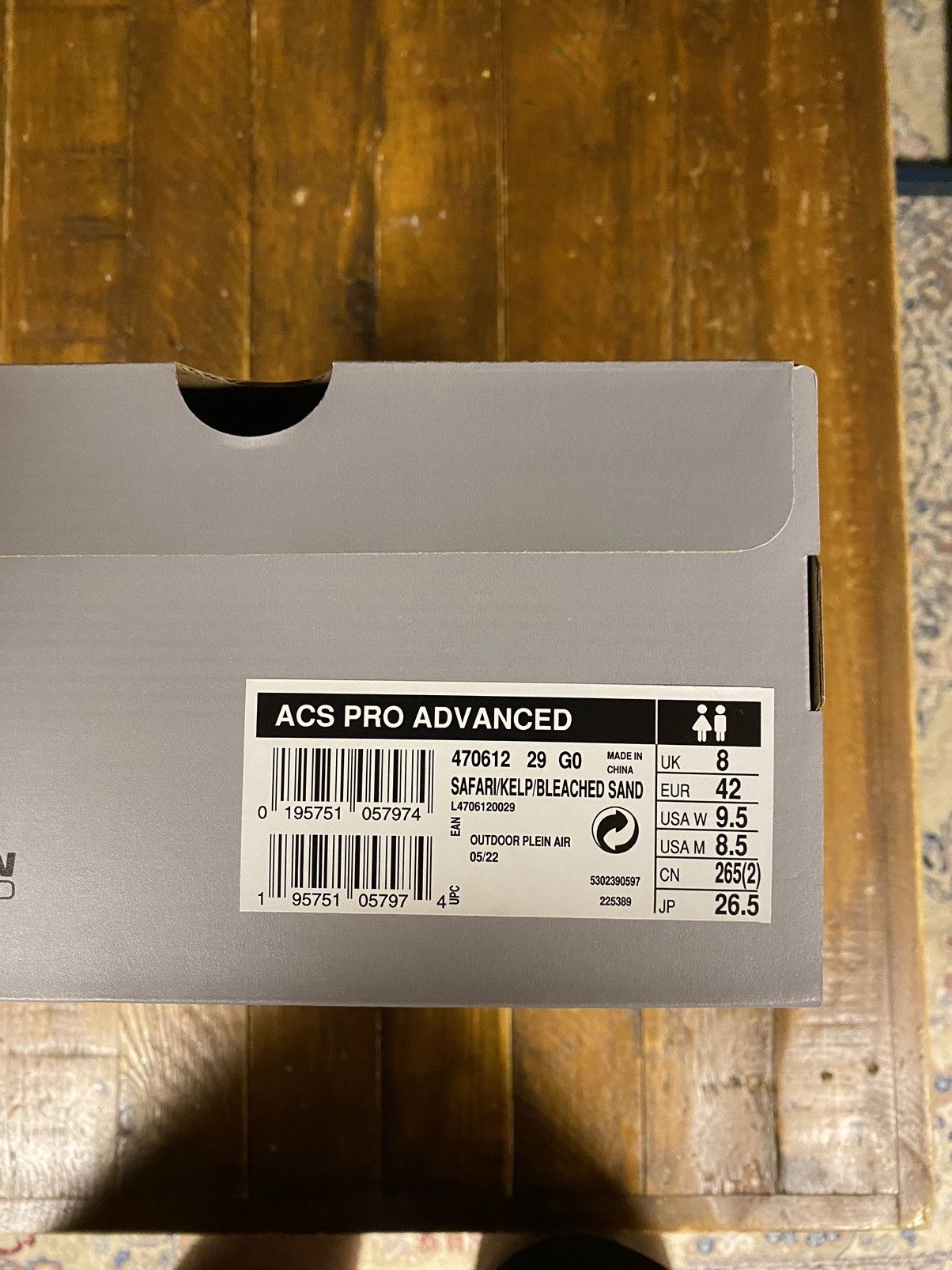 Salomon ACS Pro Advanced “Safari” Size US 8.5 / EU 41-42 - 7 Thumbnail
