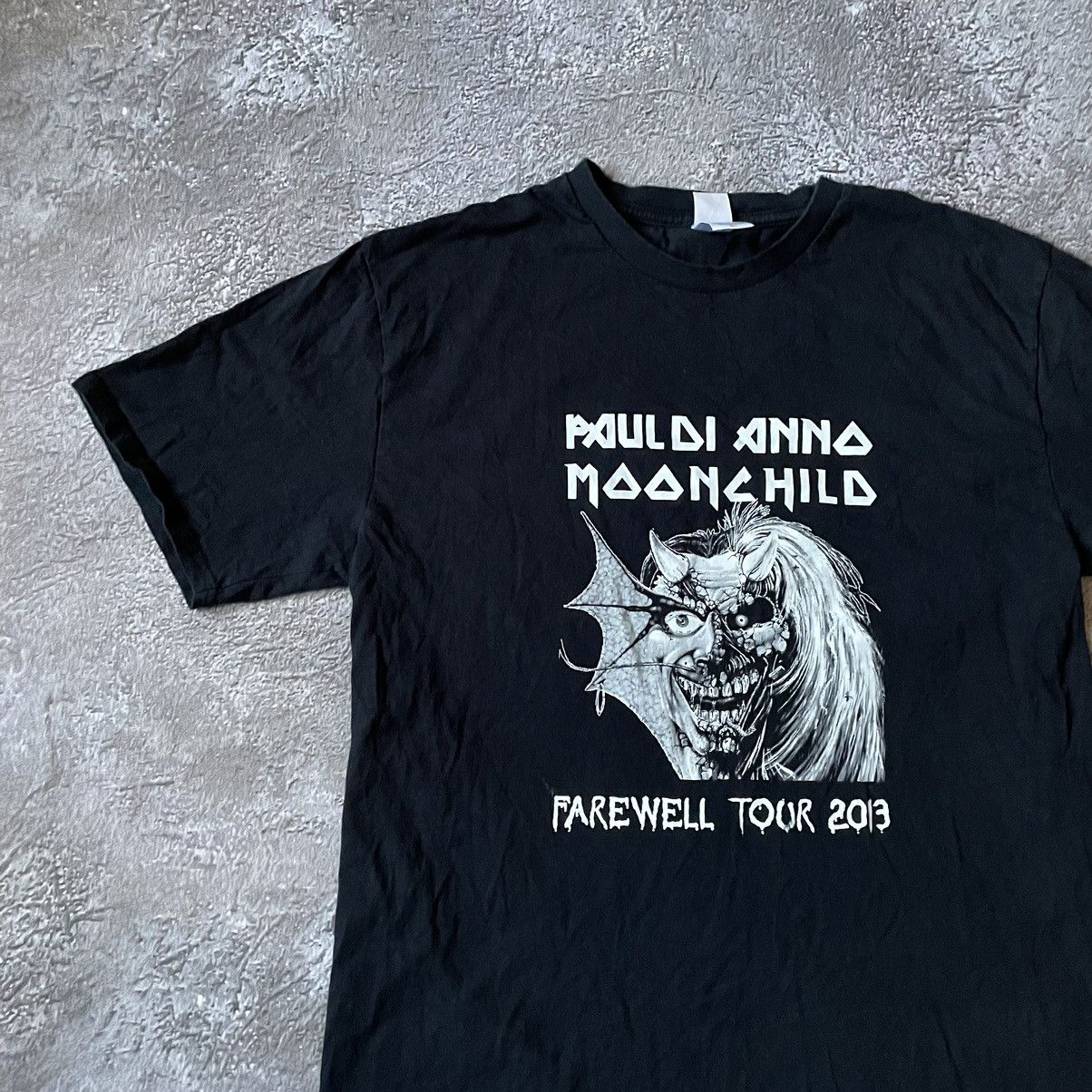 Vintage Vintage Y2K Graphic Tee Creepy Face Angry Skate Grunge M Size US M / EU 48-50 / 2 - 4 Thumbnail