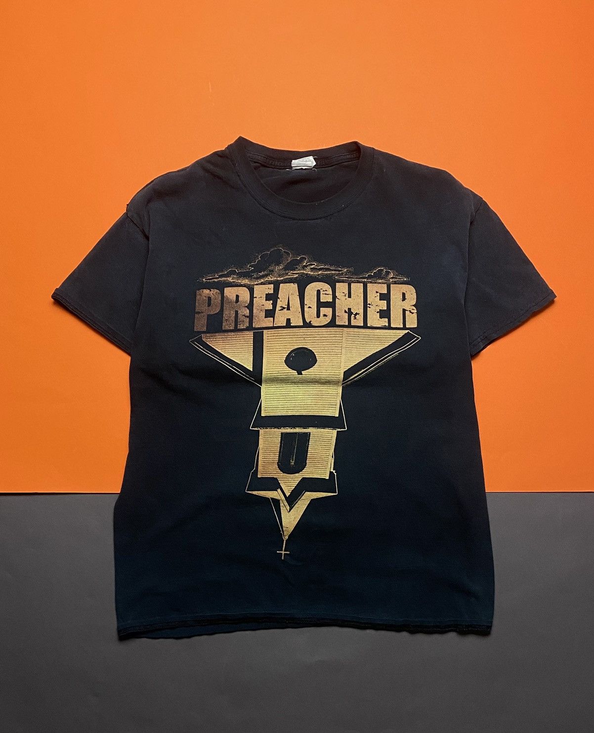 Band Tees × Vintage Vintage Preacher tee Size US M / EU 48-50 / 2 - 1 Thumbnail