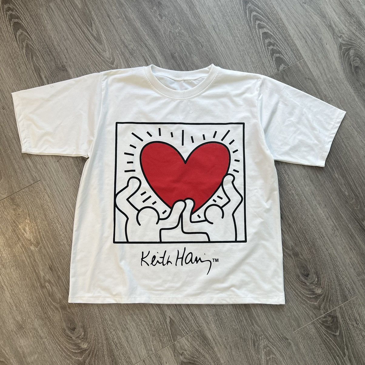 Art × Keith Haring × Vintage Vintage 90s Keith Haring shirt Boxy 