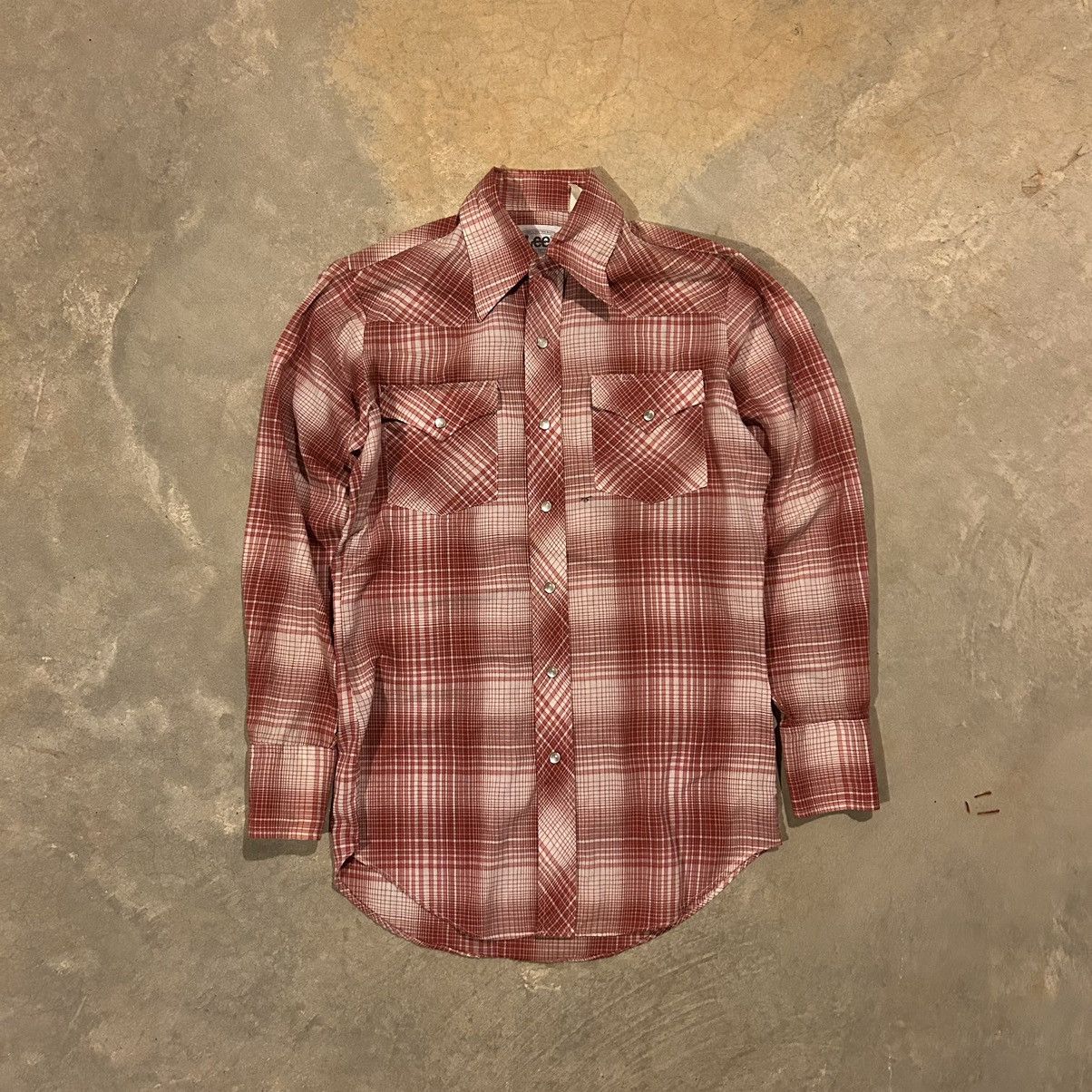 Vintage Crazy Vintage 80s Lee Plaid Pearl Snap Cowboy Button Up | Grailed