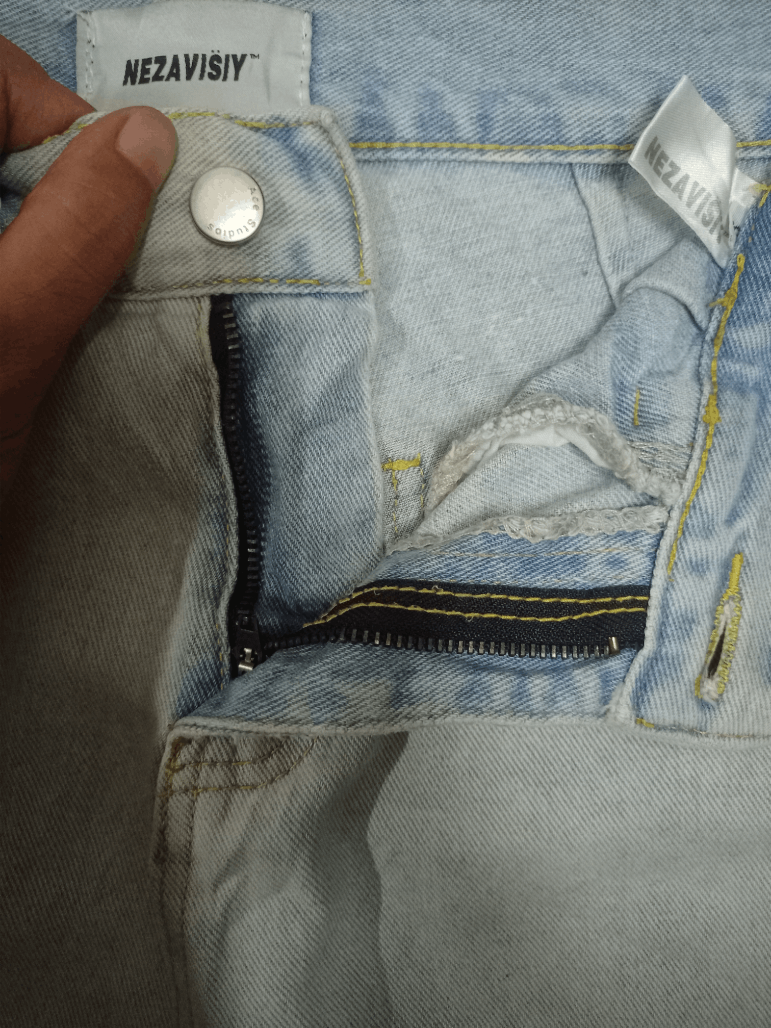 Japanese Brand Vintage Japanese Brand Baggy Ripped Distressed Jeans Size US 26 / EU 42 - 3 Thumbnail