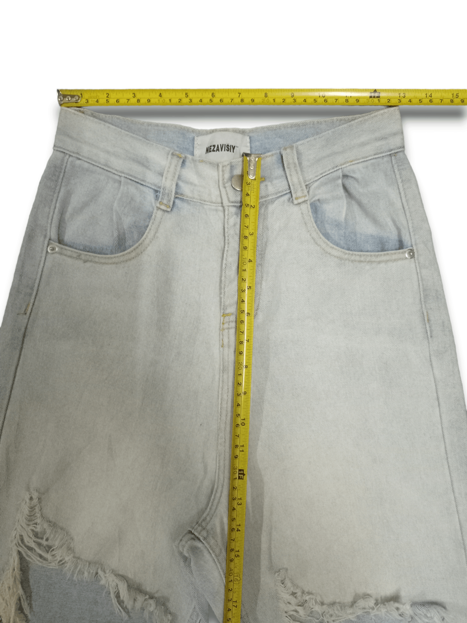 Japanese Brand Vintage Japanese Brand Baggy Ripped Distressed Jeans Size US 26 / EU 42 - 6 Thumbnail