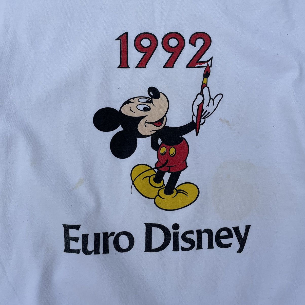 Disney × Vintage Vintage Euro Disney 1992 T-shirts Mickey Streetwear Y2K Size US L / EU 52-54 / 3 - 8 Thumbnail