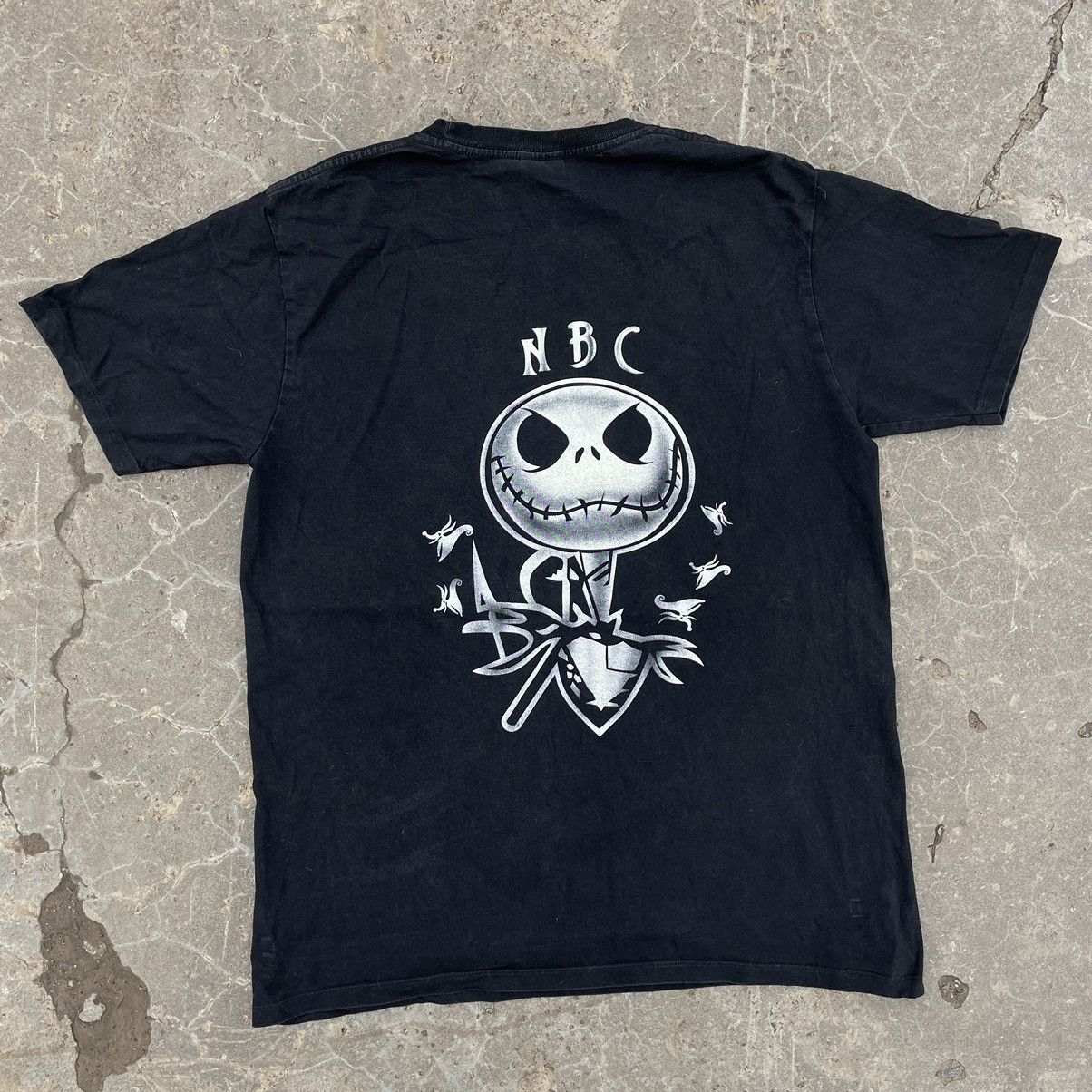 Disney × Vintage Vintage The Nightmare Before Christmas 90s Big Logo T-shirts Size US XL / EU 56 / 4 - 2 Thumbnail