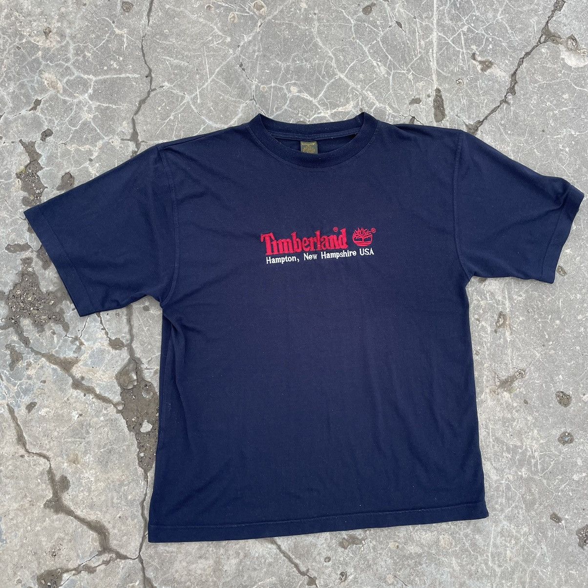 Timberland × Vintage Vintage Timberland T-shirts Big Logo 90s Size XL Streetwear Size US XL / EU 56 / 4 - 1 Thumbnail