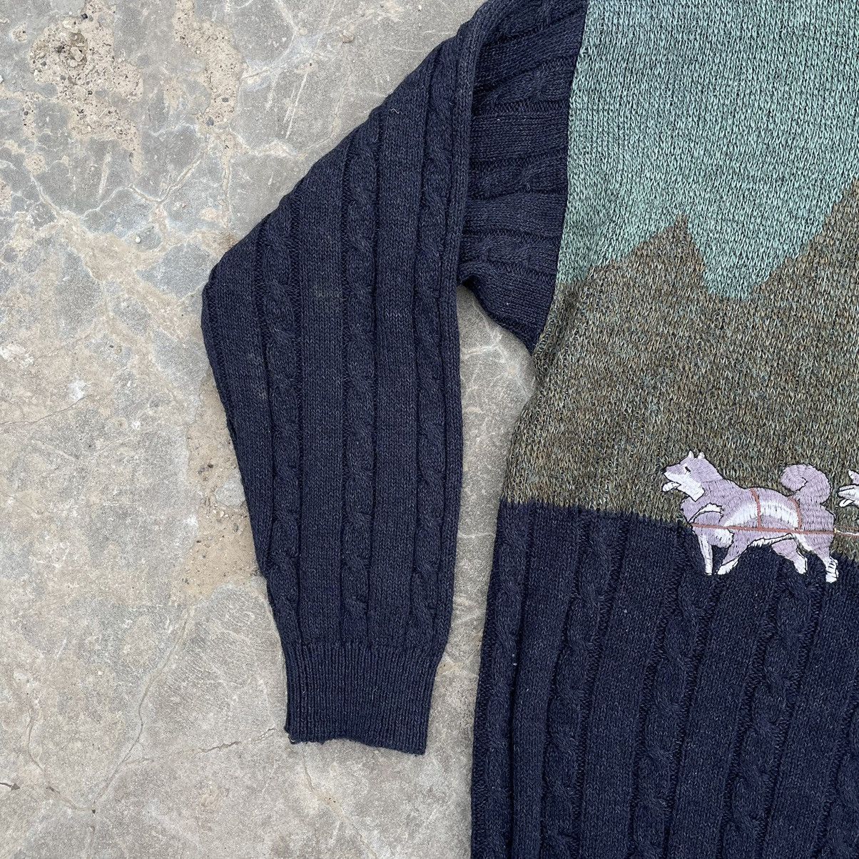 Vintage Vintage Sweater Knit Wool Alaska 90s Streetwear Style USA Size US L / EU 52-54 / 3 - 4 Thumbnail