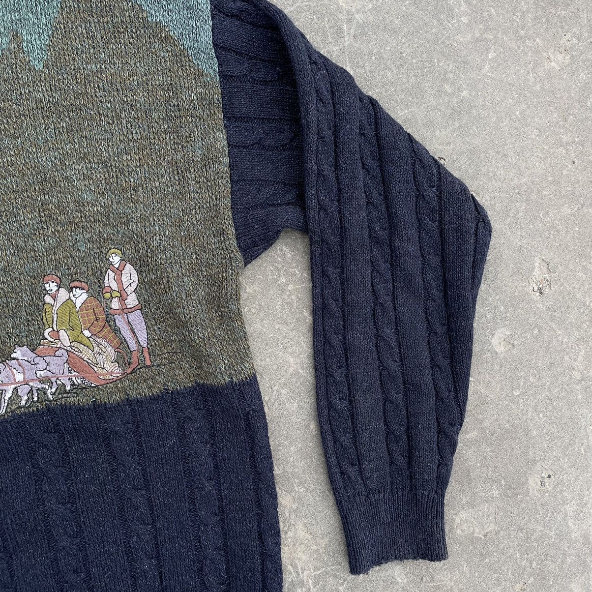 Vintage Vintage Sweater Knit Wool Alaska 90s Streetwear Style USA Size US L / EU 52-54 / 3 - 7 Thumbnail