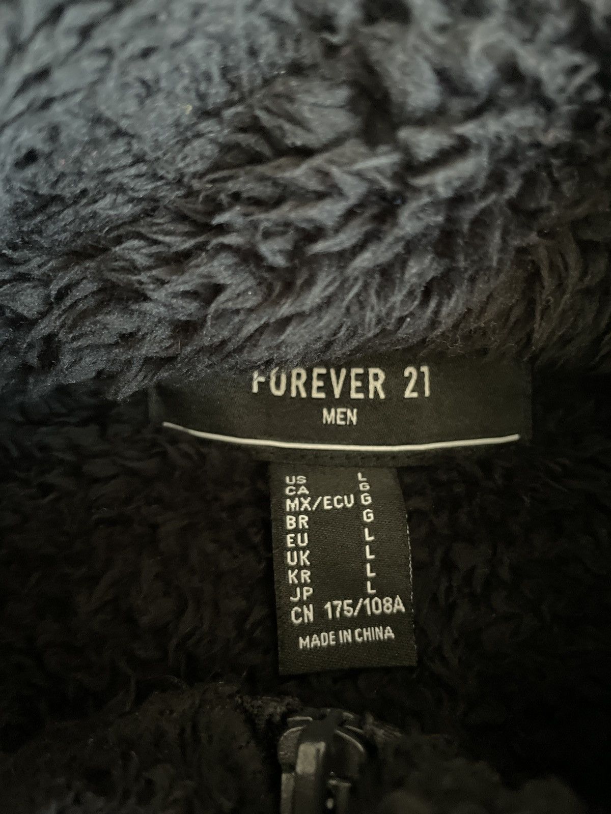 Other Thick Sherpa 1/4 Zip Jacket Size US L / EU 52-54 / 3 - 3 Thumbnail