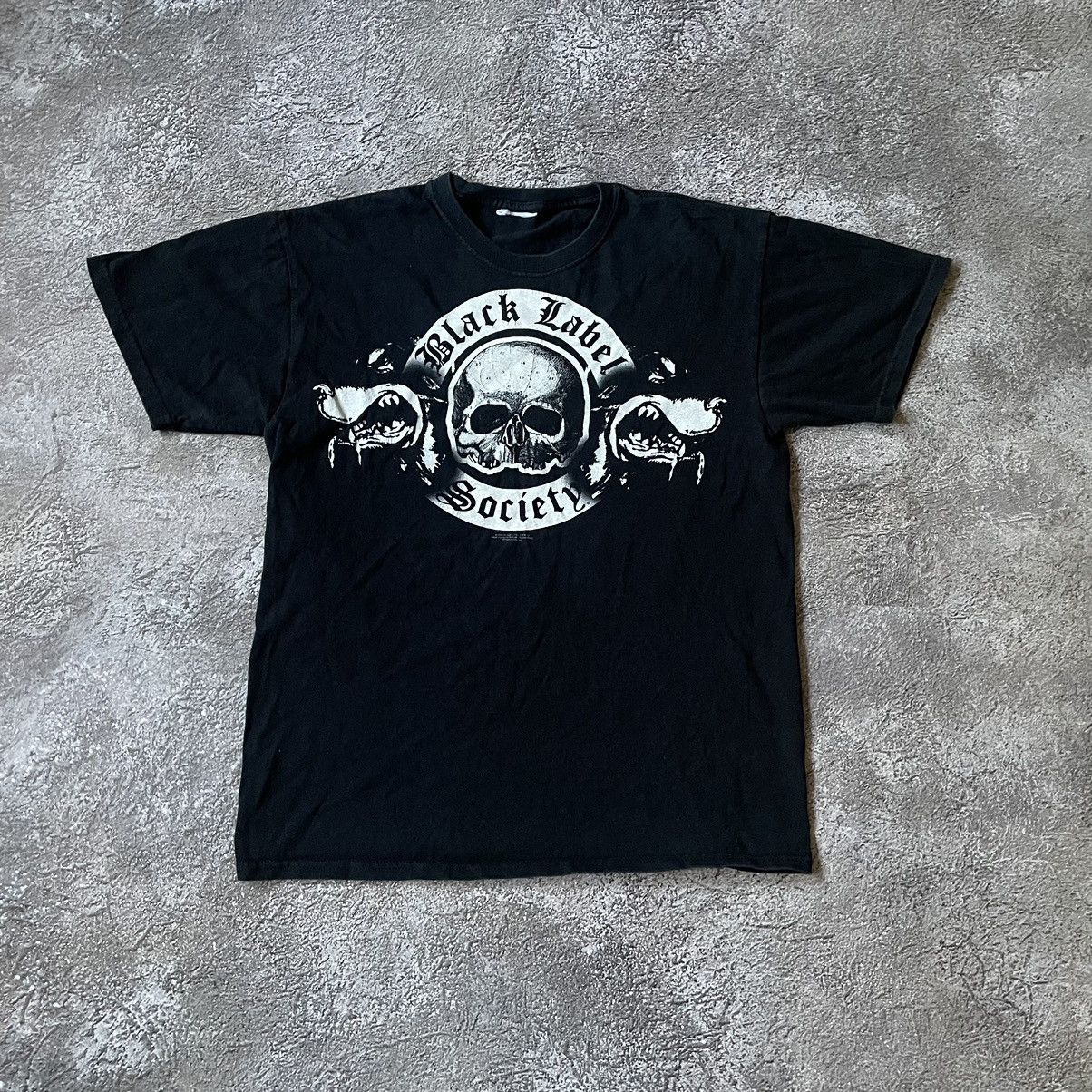 Vintage Vintage Y2K Black Label Society Graphic Tee Skull Horror M Size US M / EU 48-50 / 2 - 2 Thumbnail