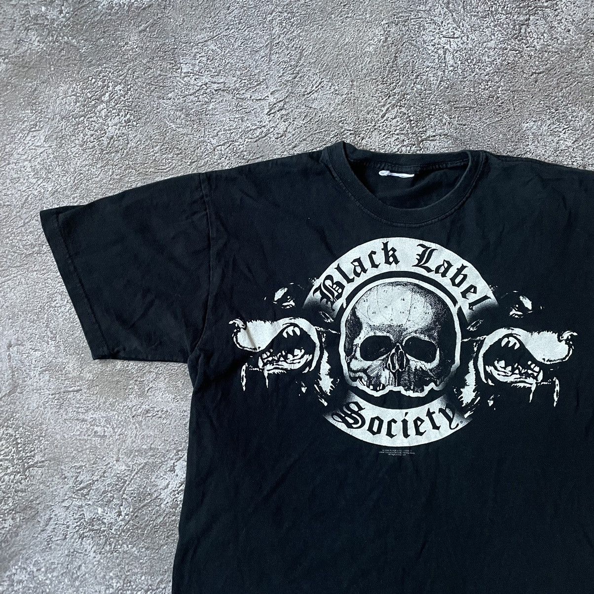 Vintage Vintage Y2K Black Label Society Graphic Tee Skull Horror M Size US M / EU 48-50 / 2 - 4 Thumbnail