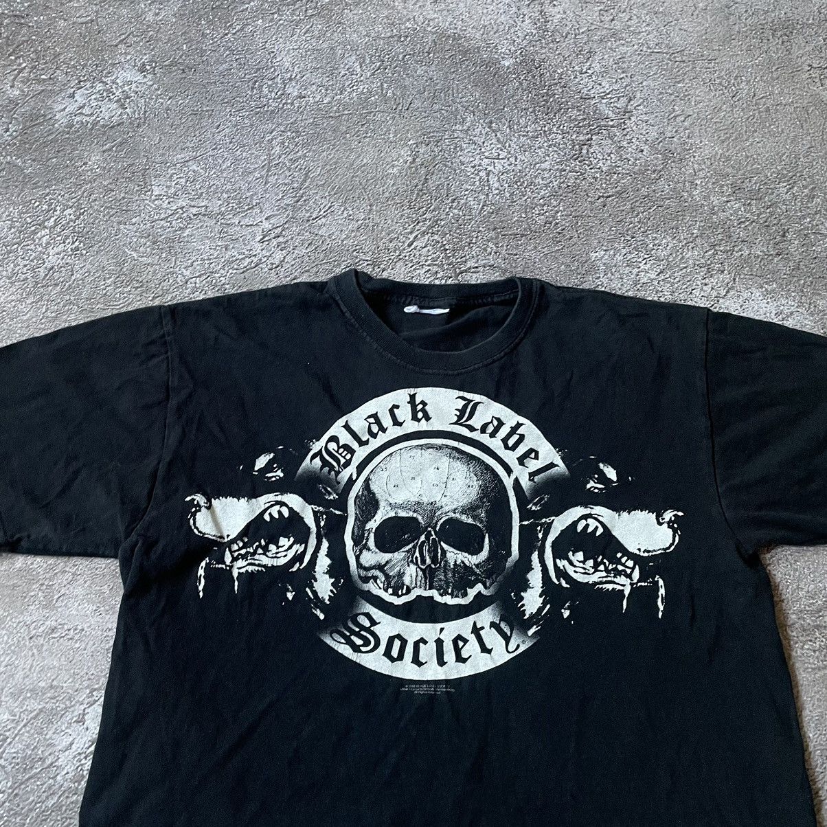 Vintage Vintage Y2K Black Label Society Graphic Tee Skull Horror M Size US M / EU 48-50 / 2 - 5 Thumbnail