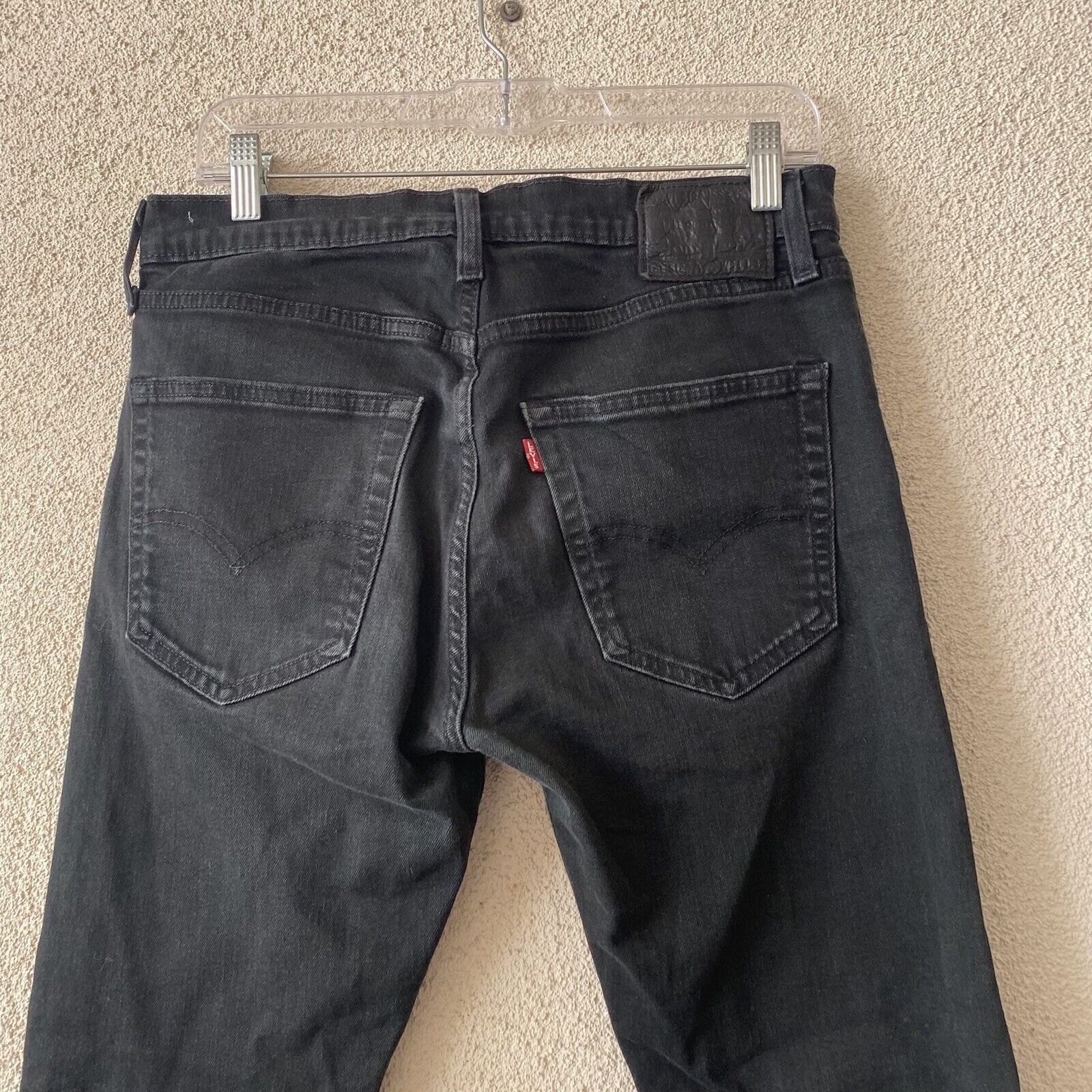 Levi's LEVIS 512 Womens Jeans Black Skinny Taper Stretch Premium Bi Size 31" - 13 Thumbnail