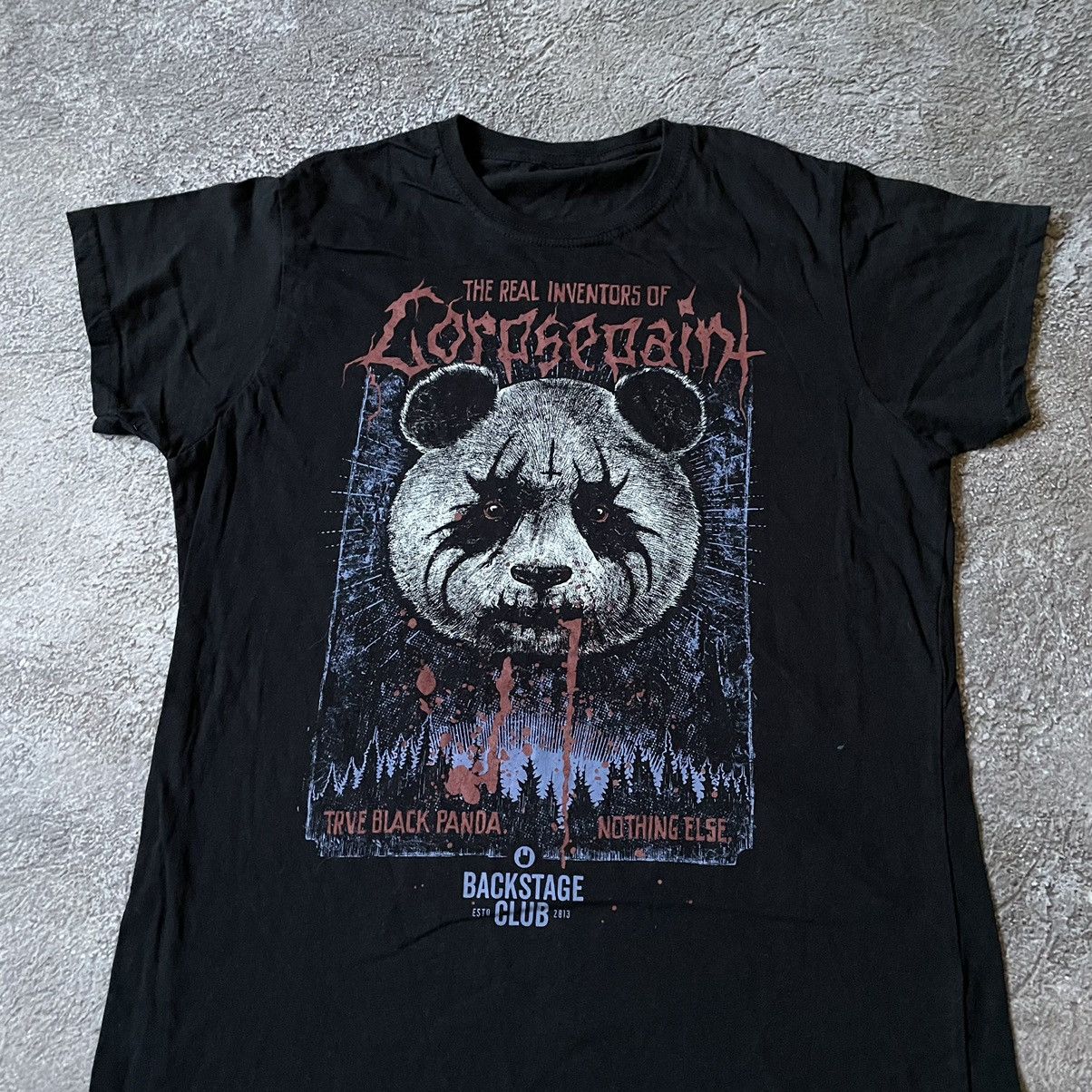 Vintage Vintage Y2K Creepy Panda Graphic Tee Grunge Streetwear M Size US M / EU 48-50 / 2 - 5 Thumbnail