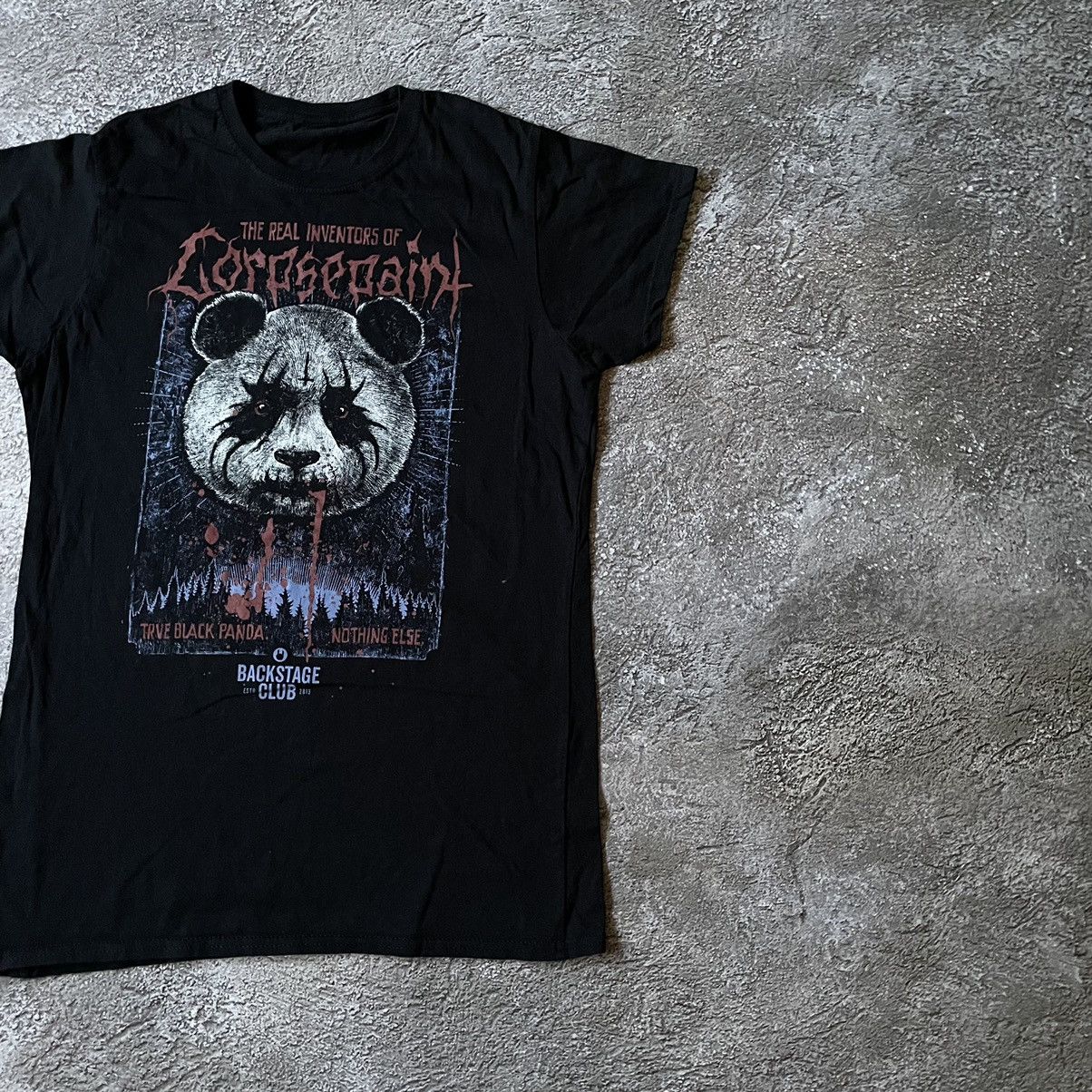 Vintage Vintage Y2K Creepy Panda Graphic Tee Grunge Streetwear M Size US M / EU 48-50 / 2 - 2 Thumbnail