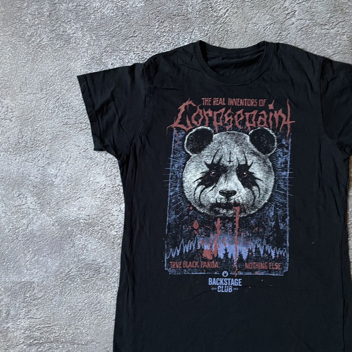 Vintage Vintage Y2K Creepy Panda Graphic Tee Grunge Streetwear M Size US M / EU 48-50 / 2 - 4 Thumbnail