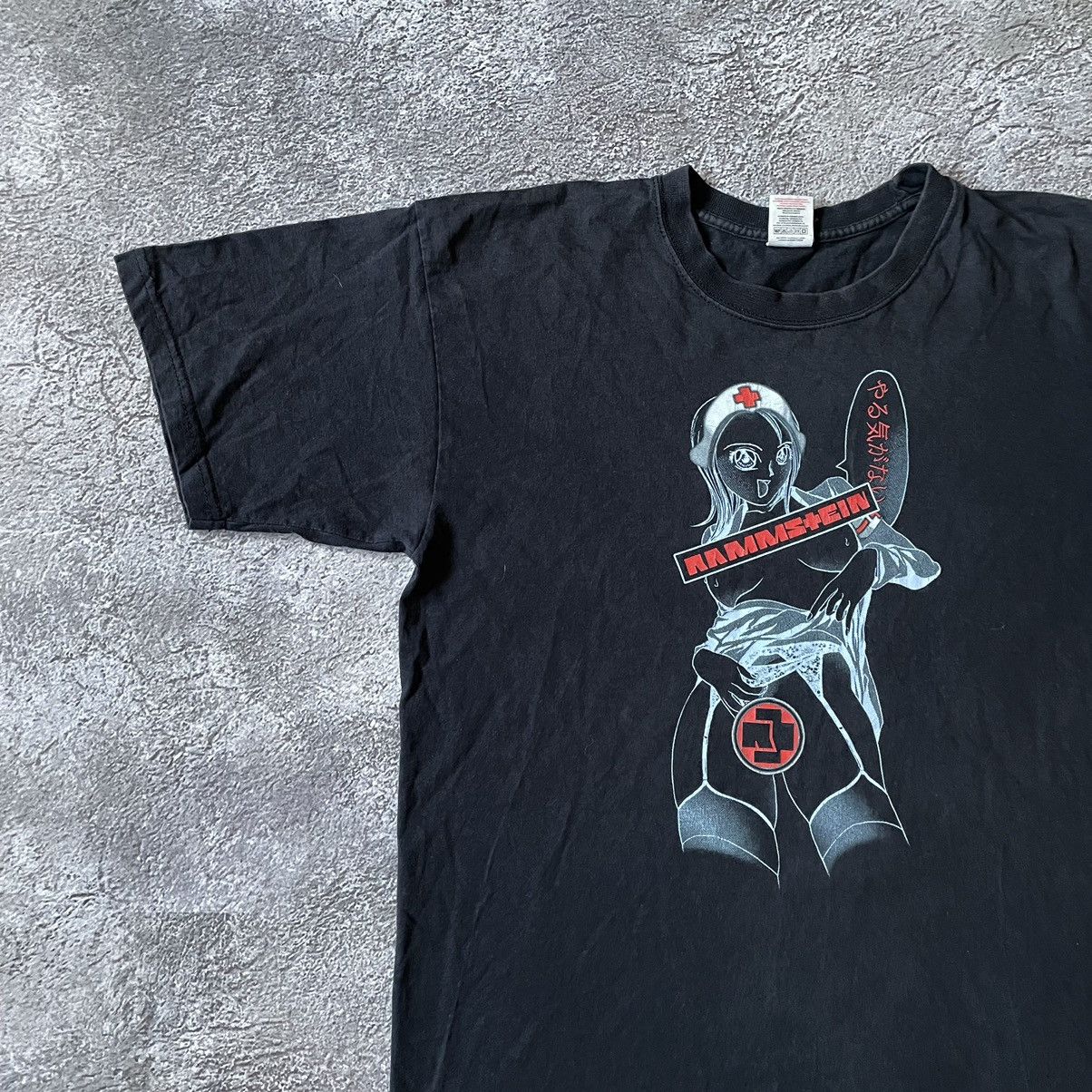 Vintage Vintage Y2K Rammstein Graphic Tee Band Tee Grunge Dark L Size US L / EU 52-54 / 3 - 4 Thumbnail