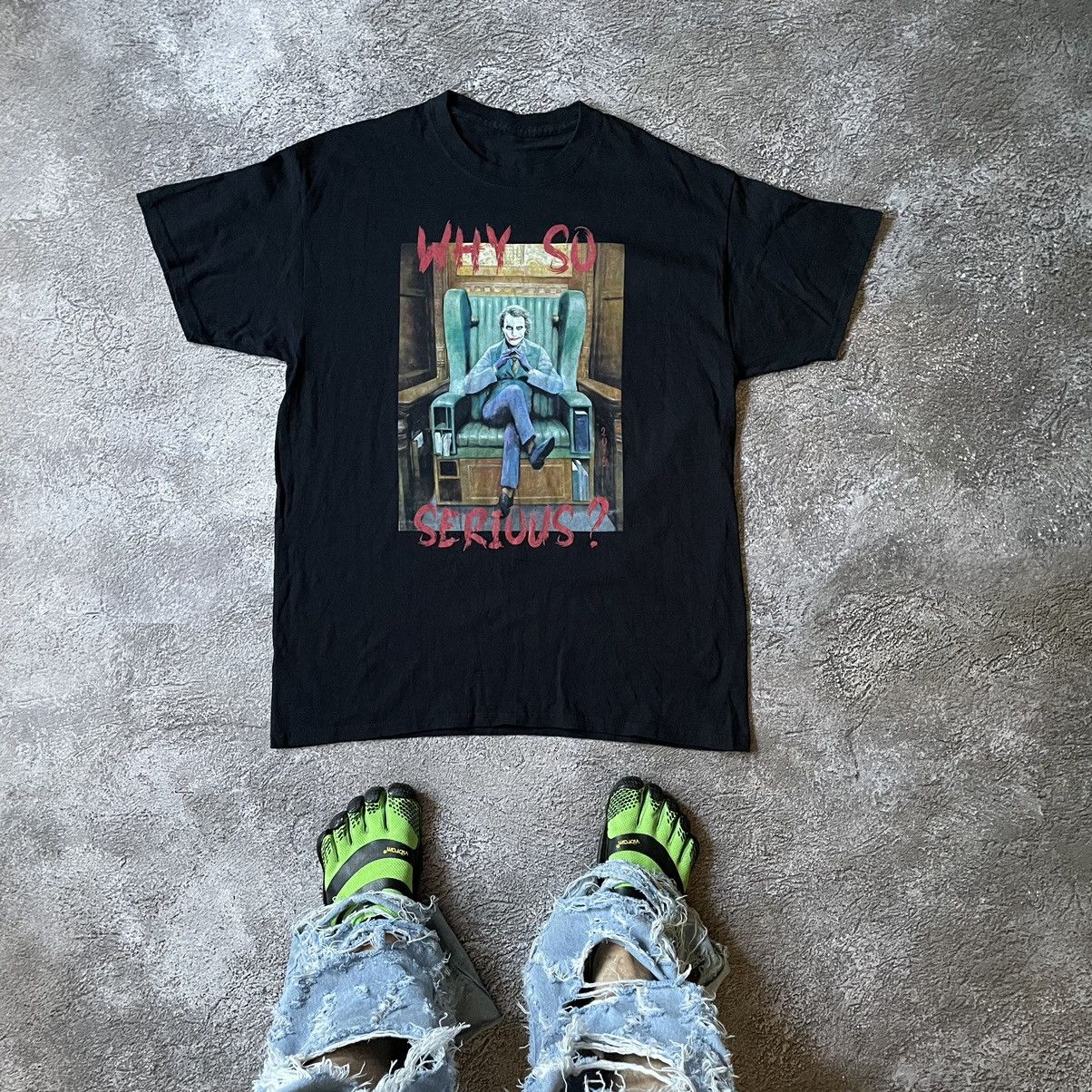 Vintage Vintage Y2K JOKER CREEPY FACE ABSTRACT ANGRY XL Size US XL / EU 56 / 4 - 1 Thumbnail