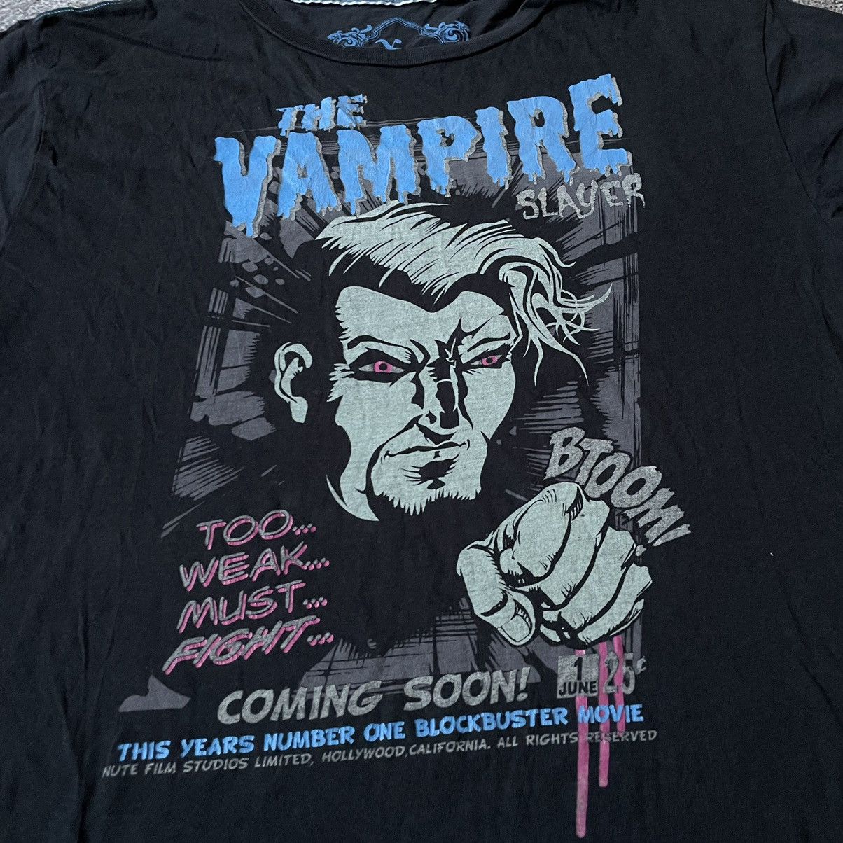Vintage Vintage Y2K Vampire Graphic Tee Grunge Streetwear Relaxed L Size US L / EU 52-54 / 3 - 6 Thumbnail