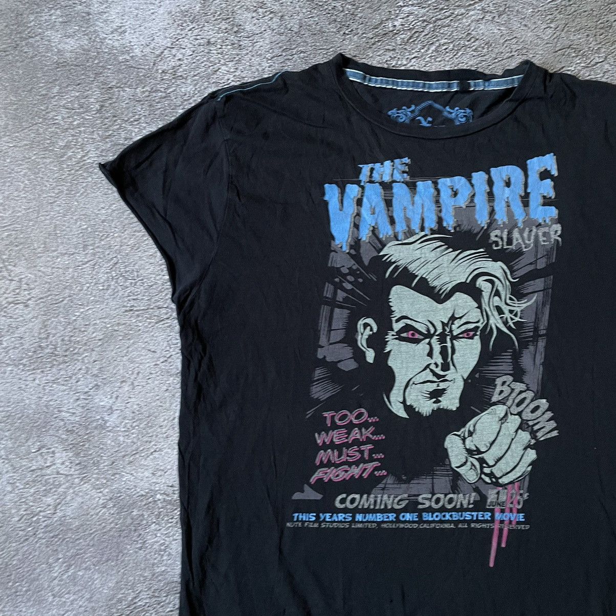 Vintage Vintage Y2K Vampire Graphic Tee Grunge Streetwear Relaxed L Size US L / EU 52-54 / 3 - 4 Thumbnail