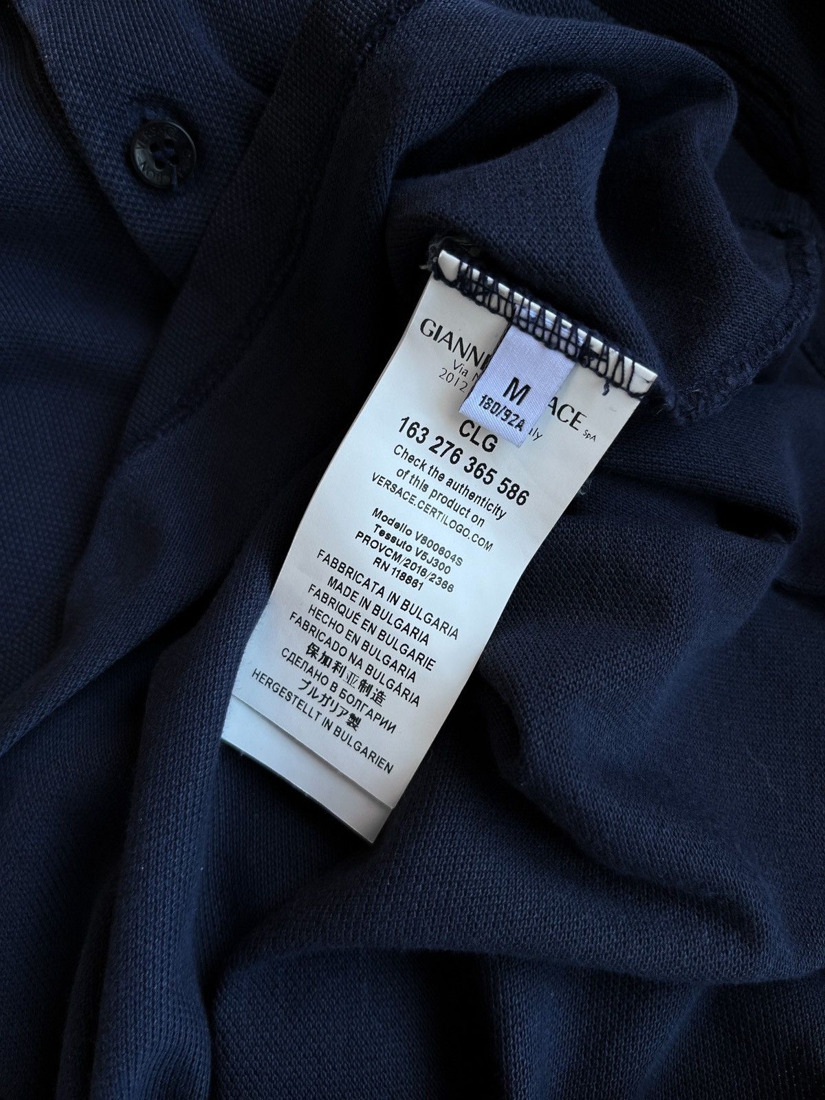 Versace Jeans Couture Versace Polo Shirt Size US M / EU 48-50 / 2 - 6 Thumbnail