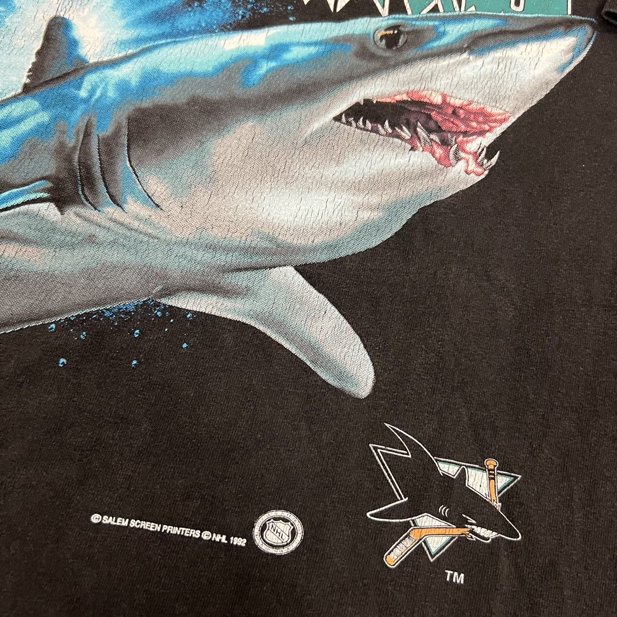 Vintage Vintage San Jose sharks hockey shirt 1991 Size US L / EU 52-54 / 3 - 4 Thumbnail