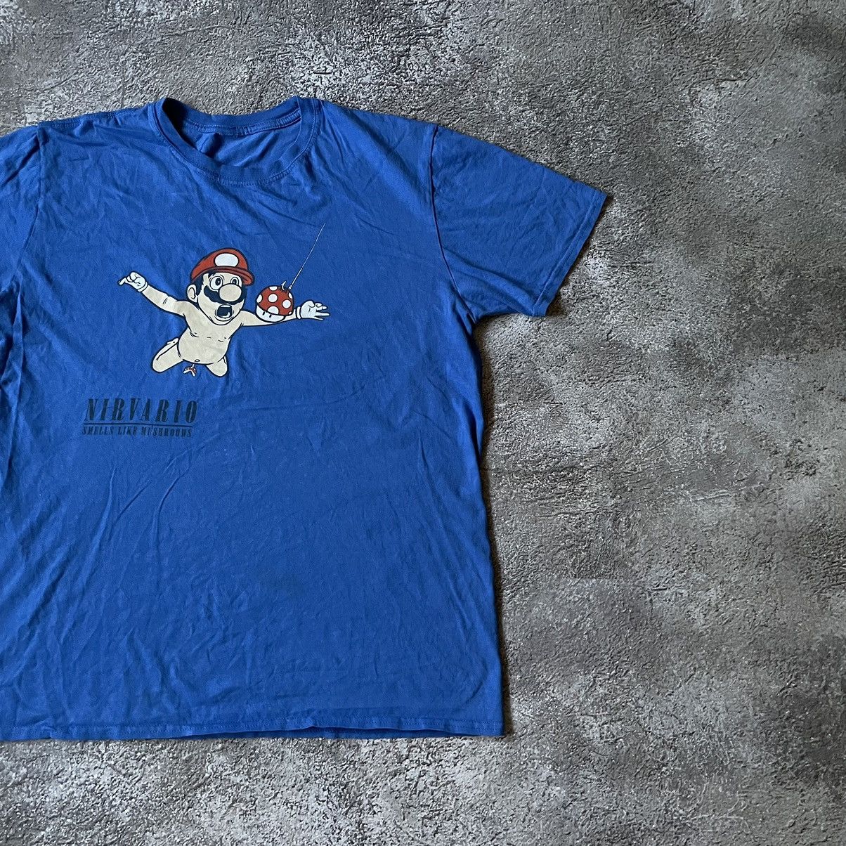 Vintage Vintage Y2K Graphic Tee Sun Faded Streetwear Blue Tapered M Size US M / EU 48-50 / 2 - 3 Thumbnail