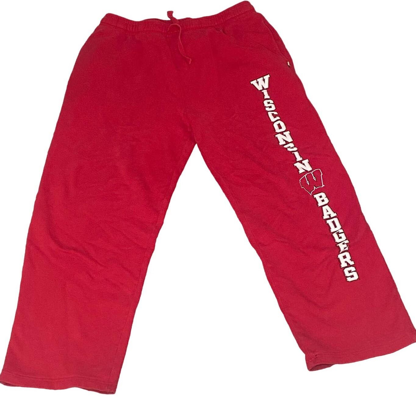 Vintage Wisconsin Red Sweatpants Grailed