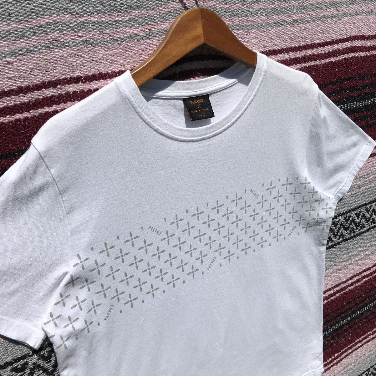 Number (N)ine 💥Hot Item💥Number (N)ine X Marlboro Tee Japanese Brand Size US M / EU 48-50 / 2 - 5 Thumbnail