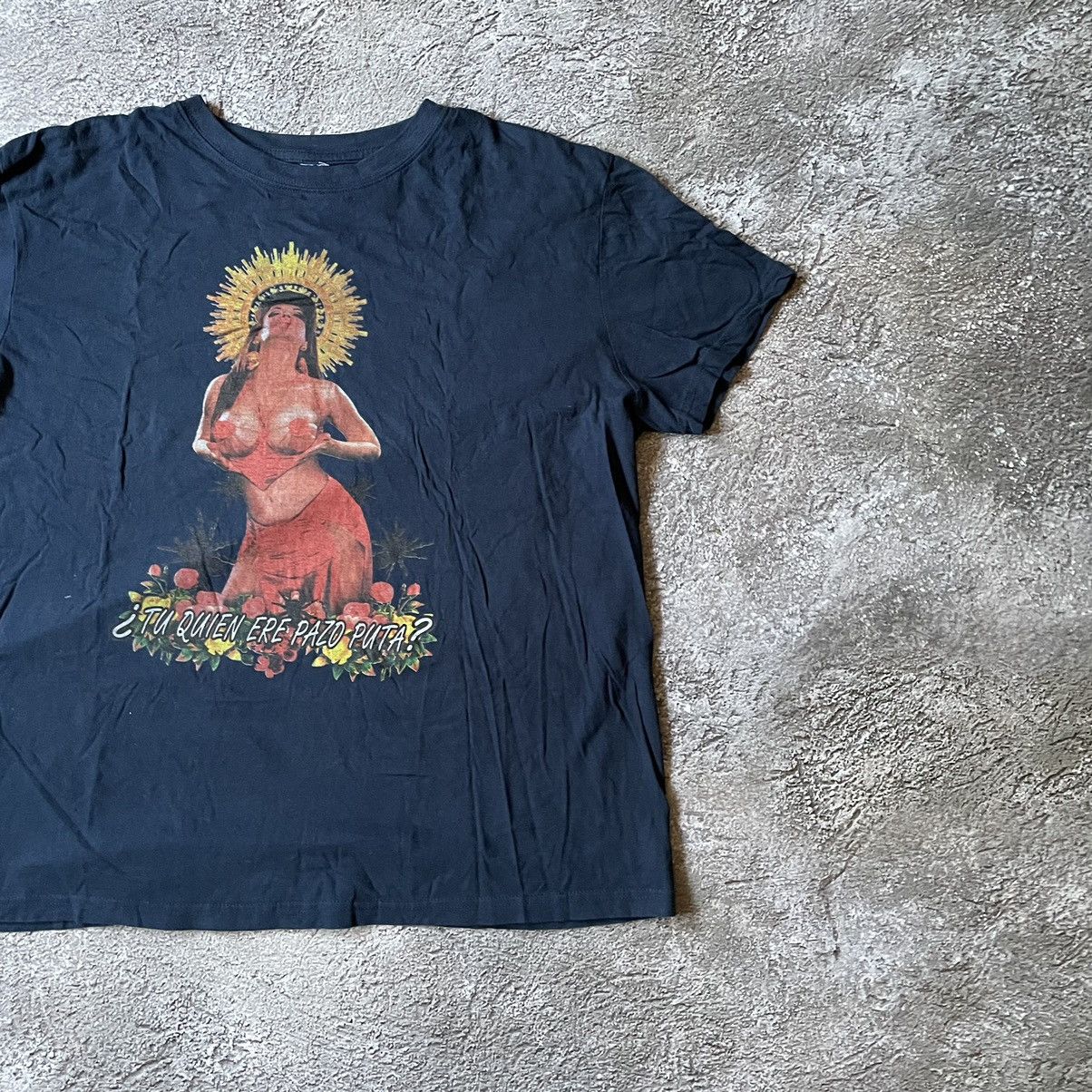 Vintage Vintage Y2K Sun Faded Graphic Tee Grunge Streetwear Black M Size US M / EU 48-50 / 2 - 4 Thumbnail