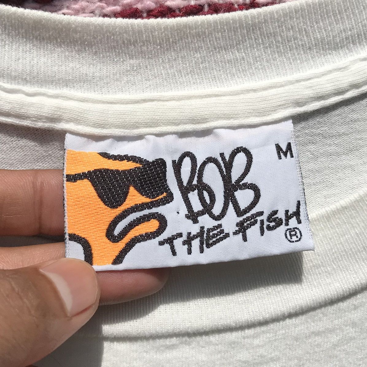 Vintage Vintage 90s Bob The Fish Shirt Size US S / EU 44-46 / 1 - 15 Thumbnail