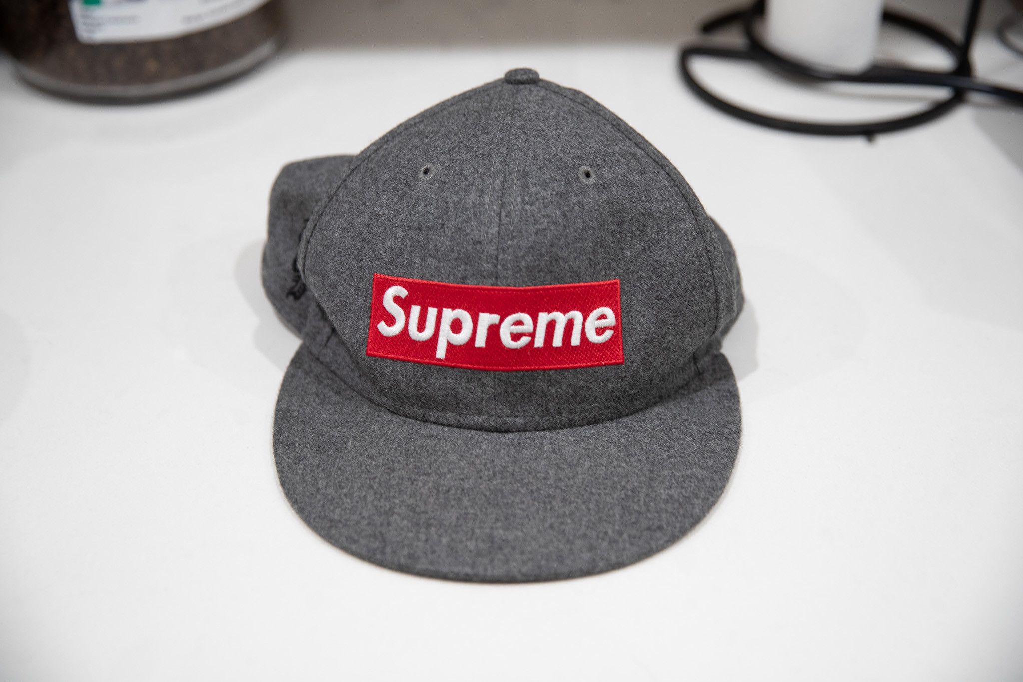 Supreme Supreme New Era Fitted Loro Piana Hat | Grailed