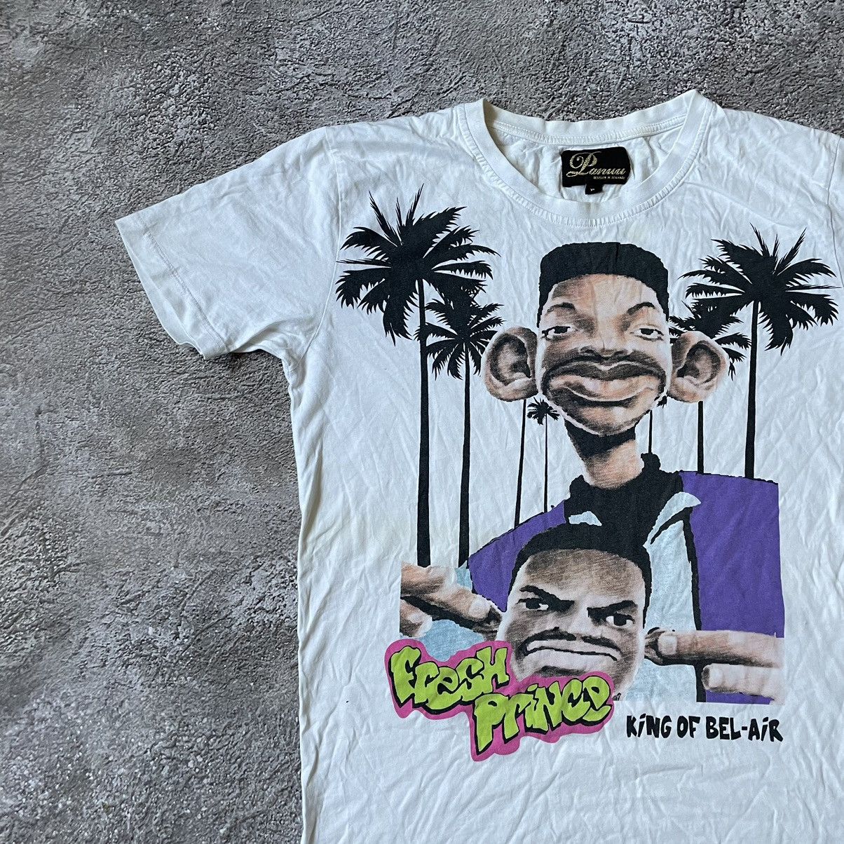 Vintage Vintage Y2K Fresh Prince Graphic Tee Will Smith Faded Goth M Size US M / EU 48-50 / 2 - 4 Thumbnail