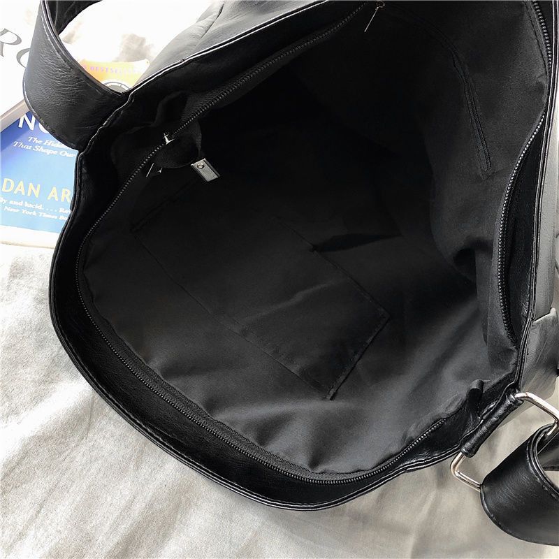 Japanese Brand × Leather Massage Bag Vintage style faux leather shoulder Size ONE SIZE - 3 Thumbnail