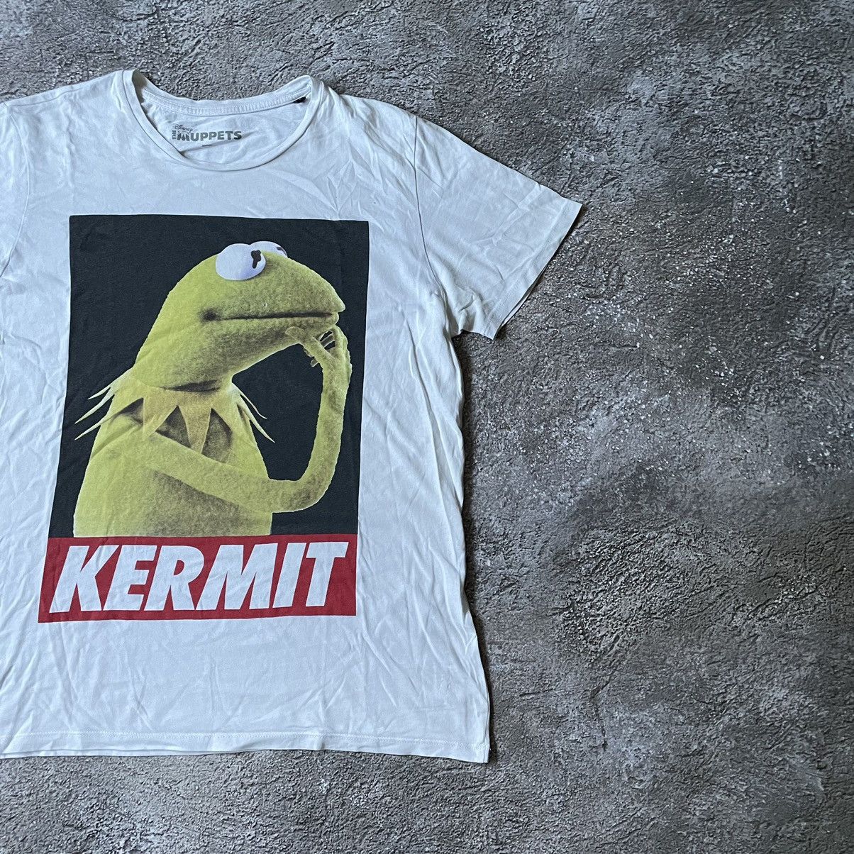 Vintage Vintage Y2K Kermit Graphic Tee Sun Faded Streetwear Baggy L Size US L / EU 52-54 / 3 - 2 Thumbnail