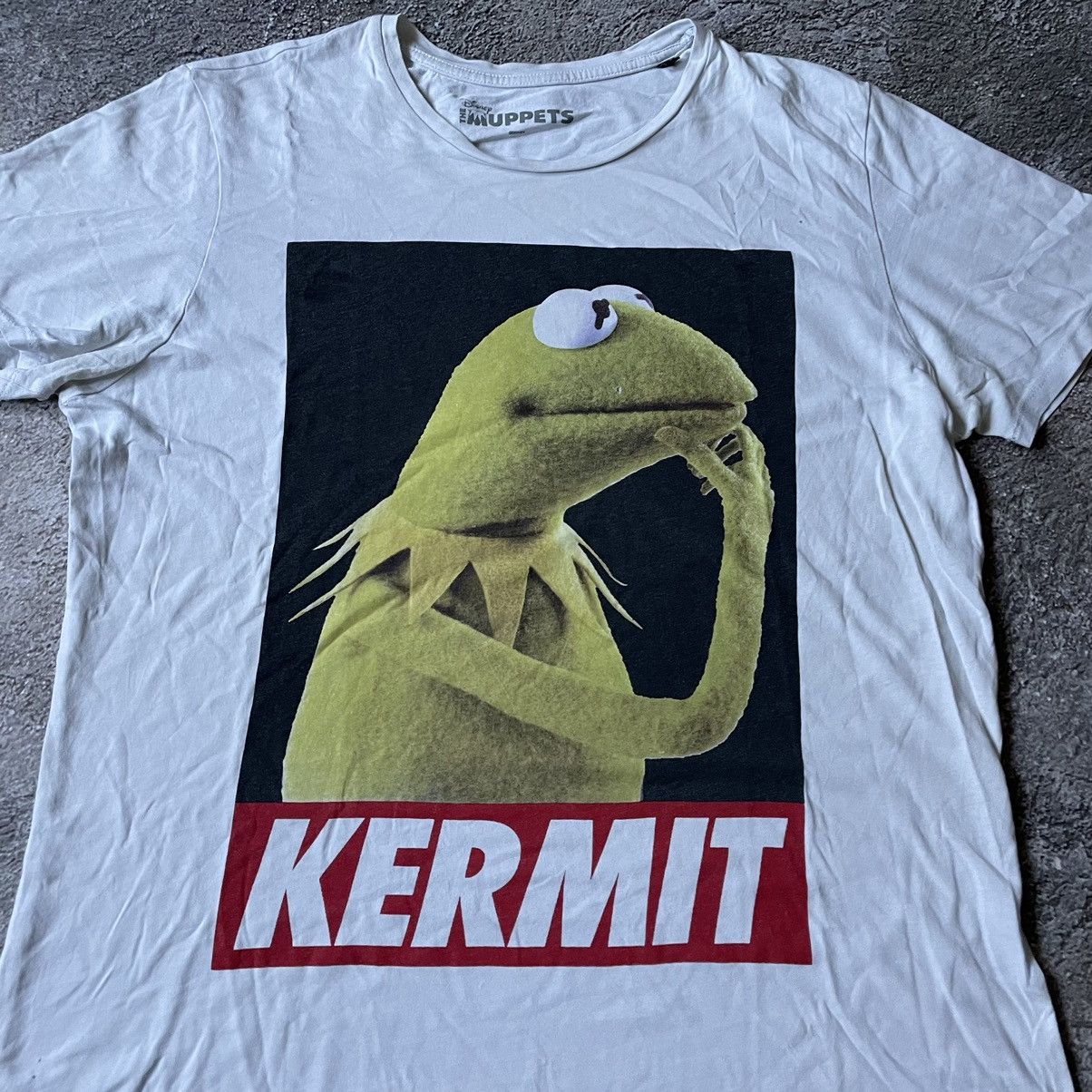 Vintage Vintage Y2K Kermit Graphic Tee Sun Faded Streetwear Baggy L Size US L / EU 52-54 / 3 - 5 Thumbnail