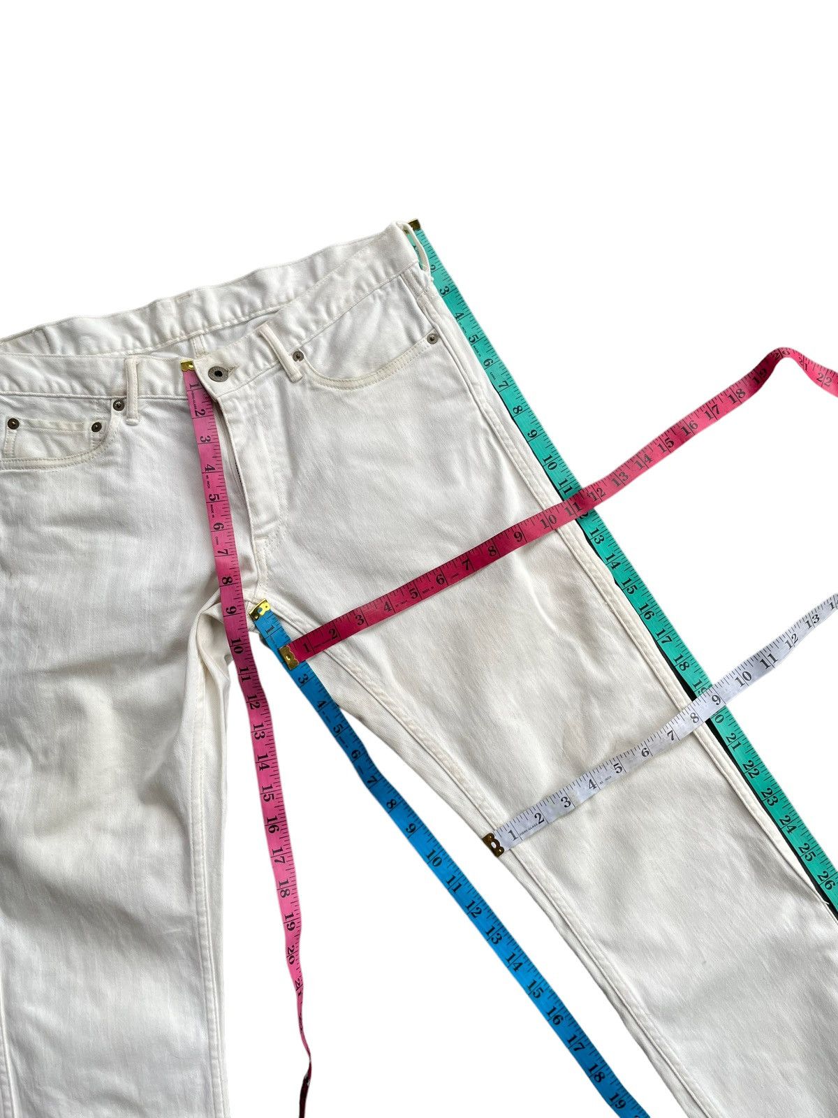Japan Blue × Japanese Brand Japan Blue JB2100 White Denim Size US 34 / EU 50 - 21 Thumbnail