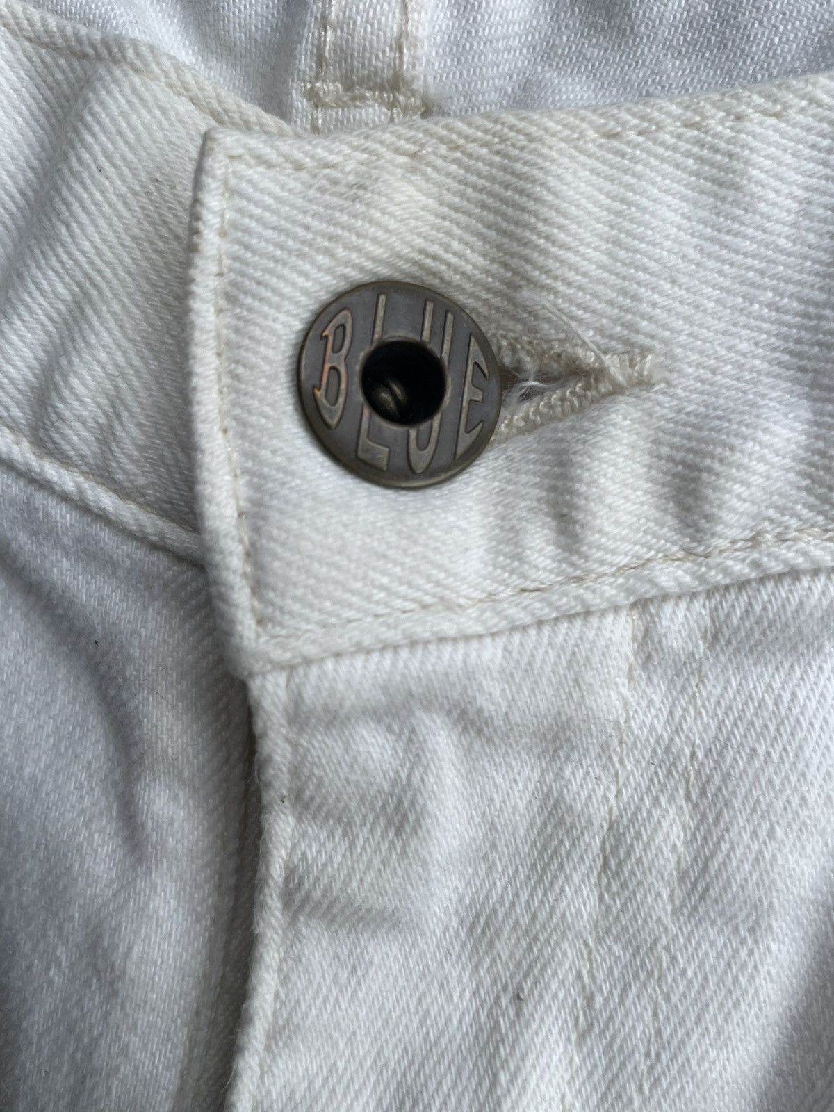 Japan Blue × Japanese Brand Japan Blue JB2100 White Denim Size US 34 / EU 50 - 16 Thumbnail