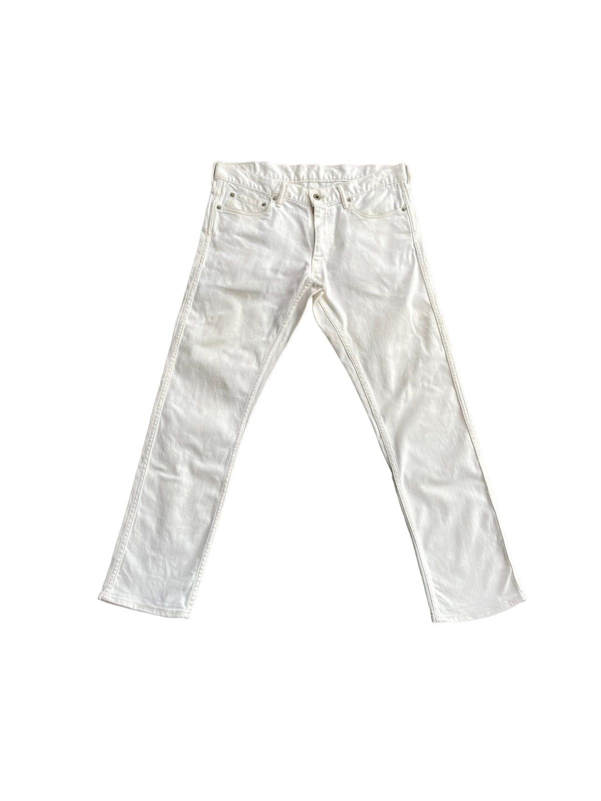 Japan Blue × Japanese Brand Japan Blue JB2100 White Denim Size US 34 / EU 50 - 1 Thumbnail
