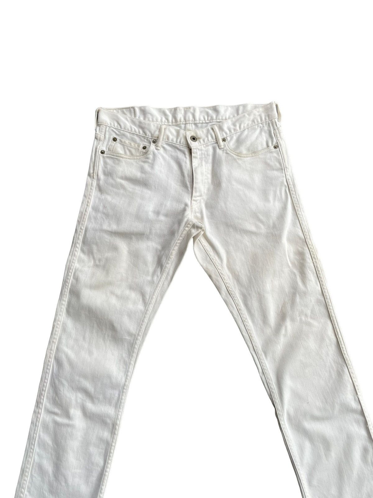 Japan Blue × Japanese Brand Japan Blue JB2100 White Denim Size US 34 / EU 50 - 4 Thumbnail