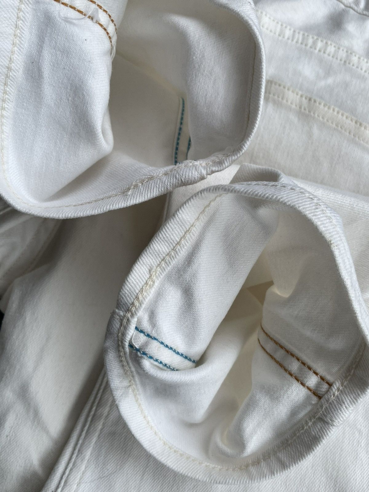Japan Blue × Japanese Brand Japan Blue JB2100 White Denim Size US 34 / EU 50 - 11 Thumbnail