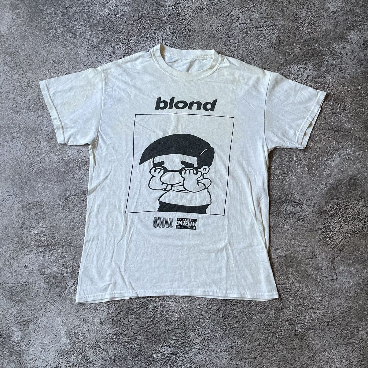 Vintage Vintage Y2K Graphic Tee Blond Cartoon Print Faded White M Size US M / EU 48-50 / 2 - 2 Thumbnail