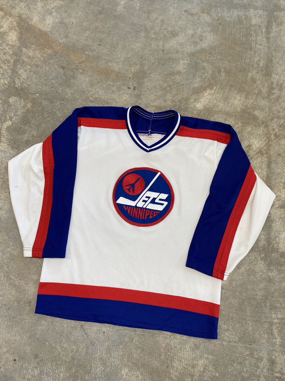 Blank Winnipeg Jets Hockey Jerseys