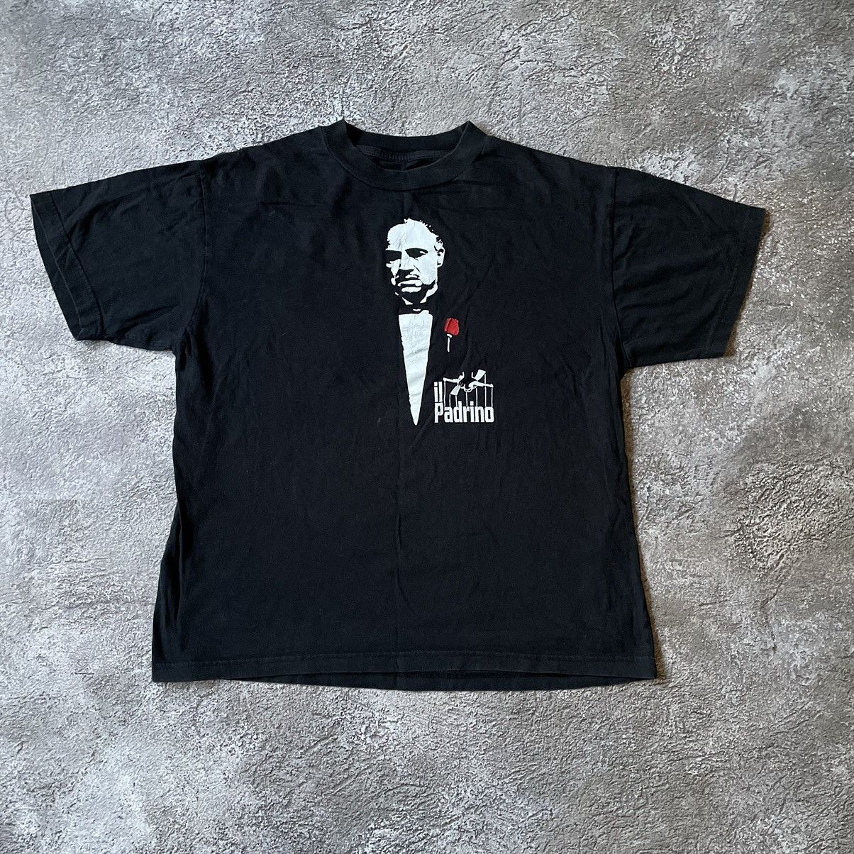 Vintage Vintage Y2K Godfather Graphic Tee Streetwear Swag Cropped L Size US L / EU 52-54 / 3 - 2 Thumbnail