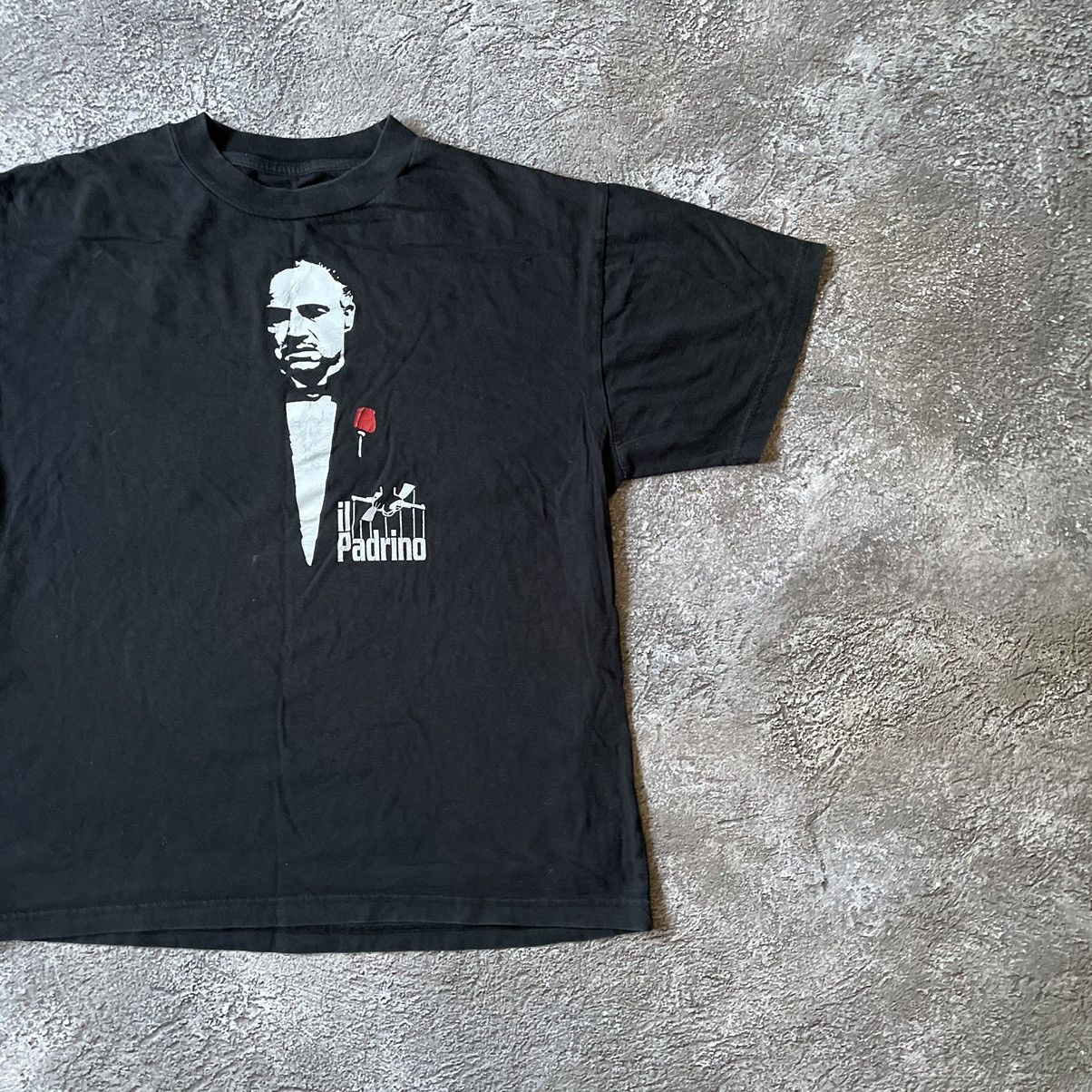 Vintage Vintage Y2K Godfather Graphic Tee Streetwear Swag Cropped L Size US L / EU 52-54 / 3 - 3 Thumbnail