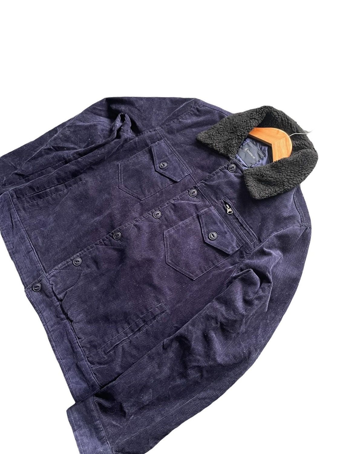 Japanese Brand GarageBlue Coduroy Jacket Size US M / EU 48-50 / 2 - 2 Thumbnail