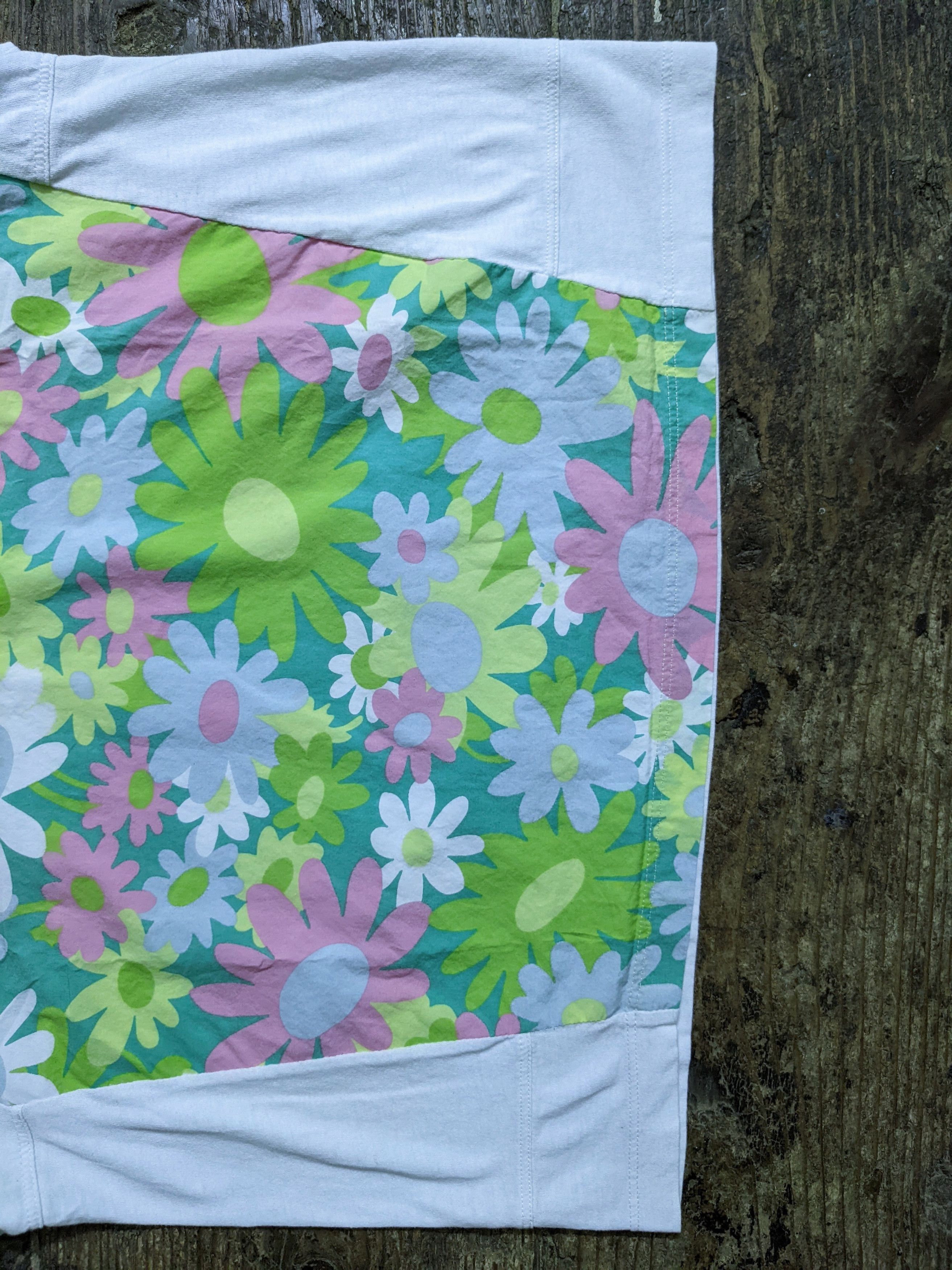 Marni Marni Floral Pattern Hybrid T Shirt Top Size S / US 4 / IT 40 - 2 Thumbnail