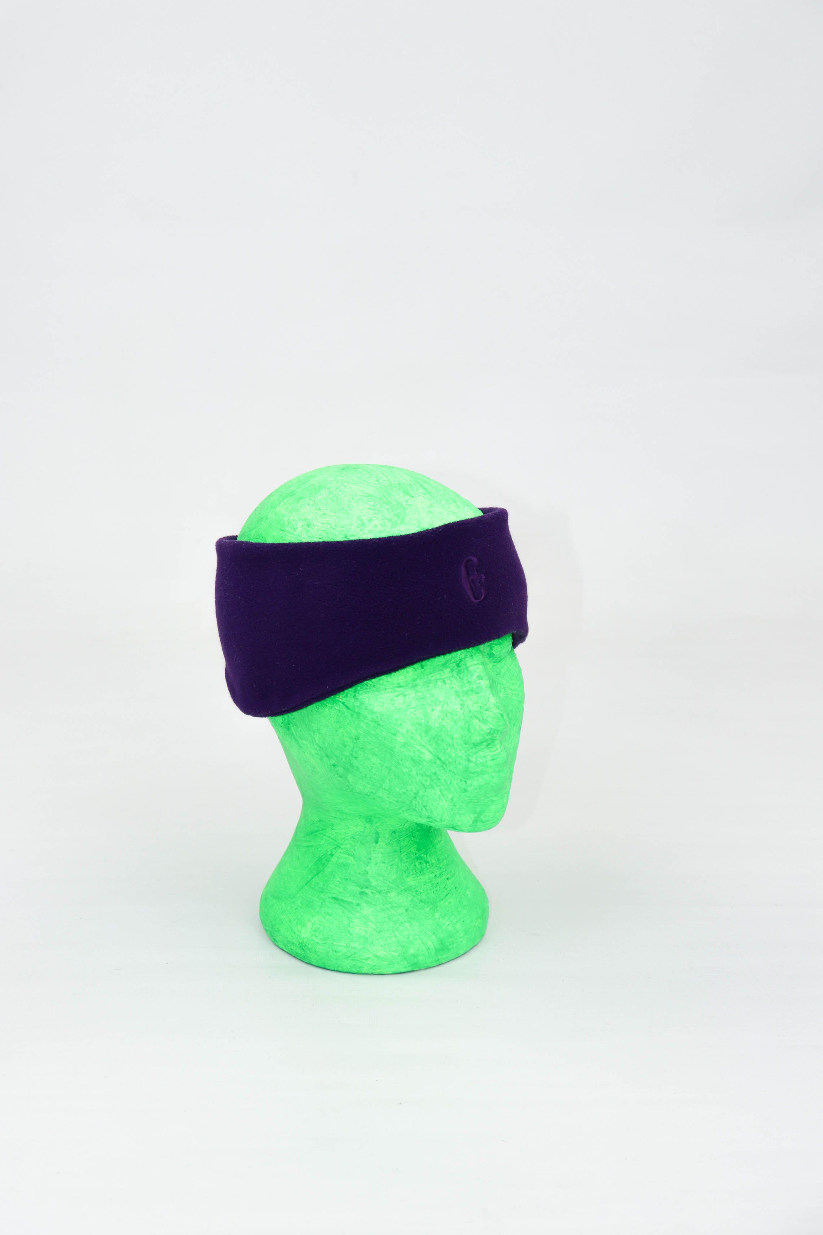 Conte of Florence Conte of Florence Vintage Purple Fleece Head Band Size ONE SIZE - 1 Thumbnail