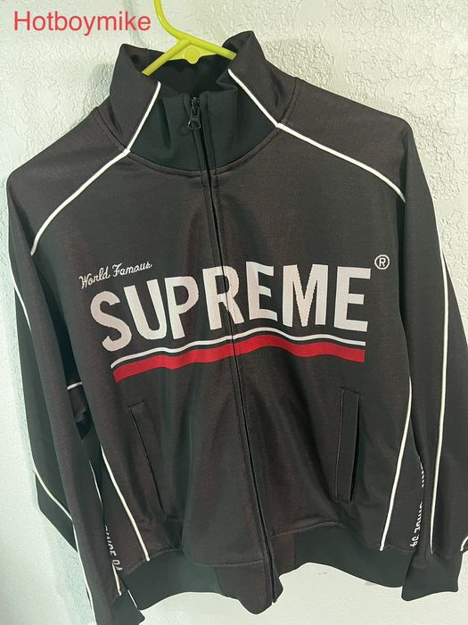 Supreme Supreme world famous jacquard track jacket | Grailed