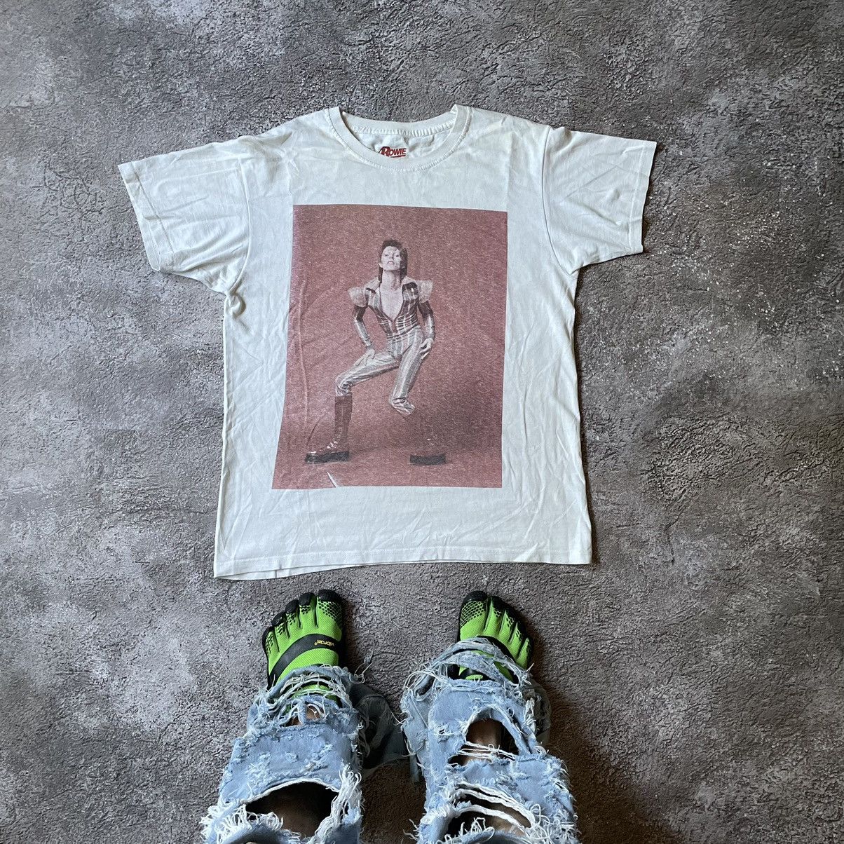 Vintage Vintage Y2K Sun Faded Graphic Tee Abstract Portrait Cream L Size US L / EU 52-54 / 3 - 1 Thumbnail